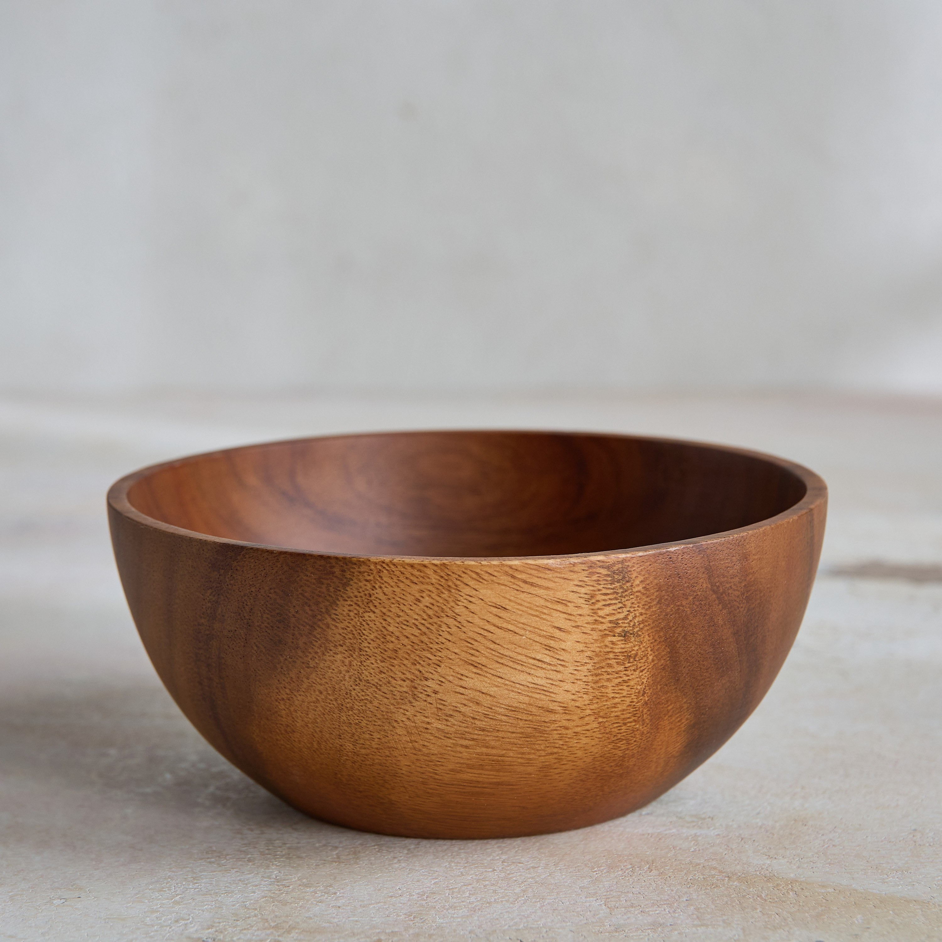 Acacia Wooden Bowl - 22 cm