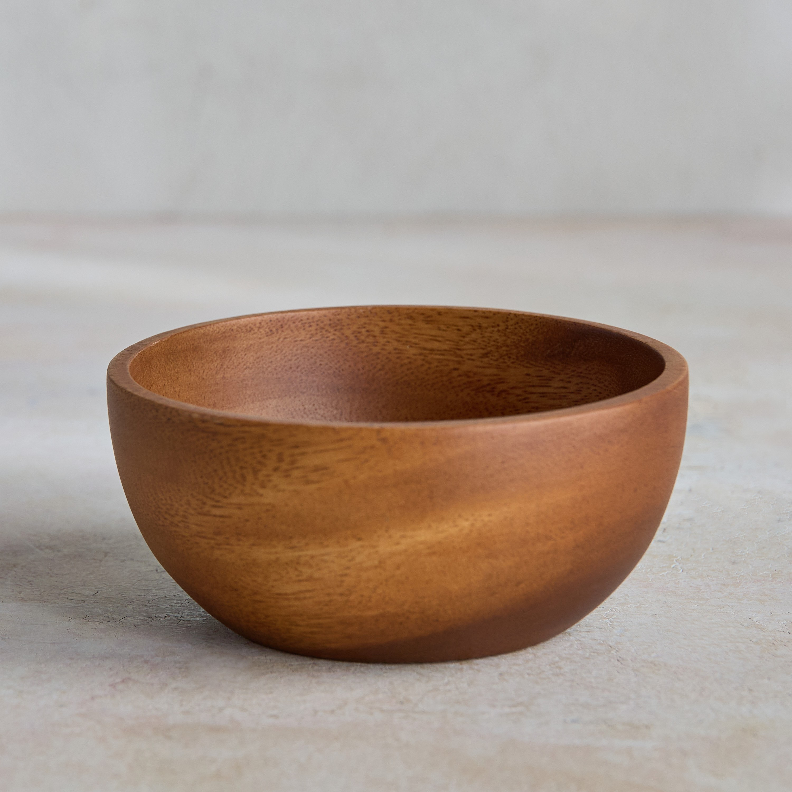 Acacia Wooden Serving Bowl - 15 cm