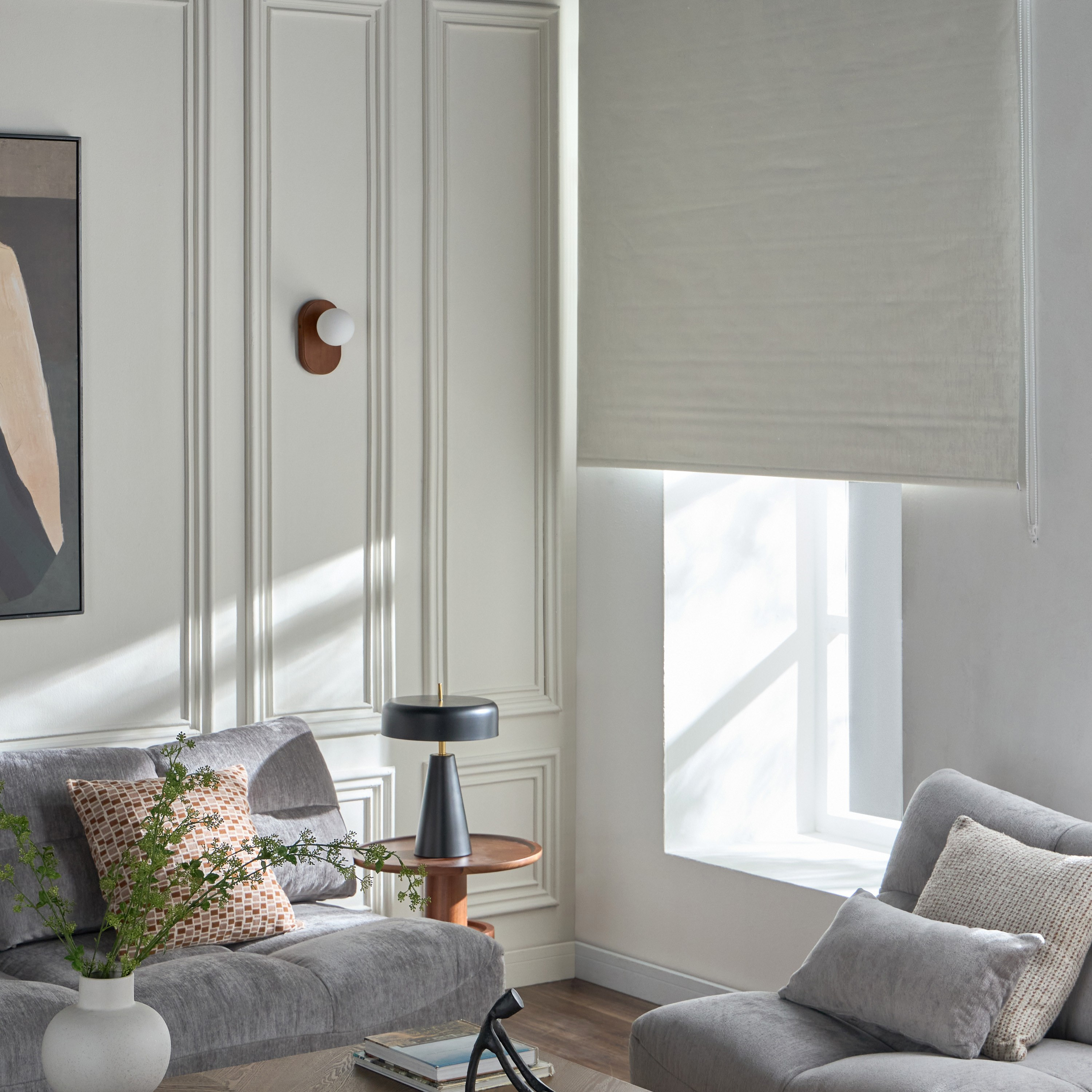 Elegante Blackout Roller Blind - 180x240 cm-household-windows-blinds-image-4