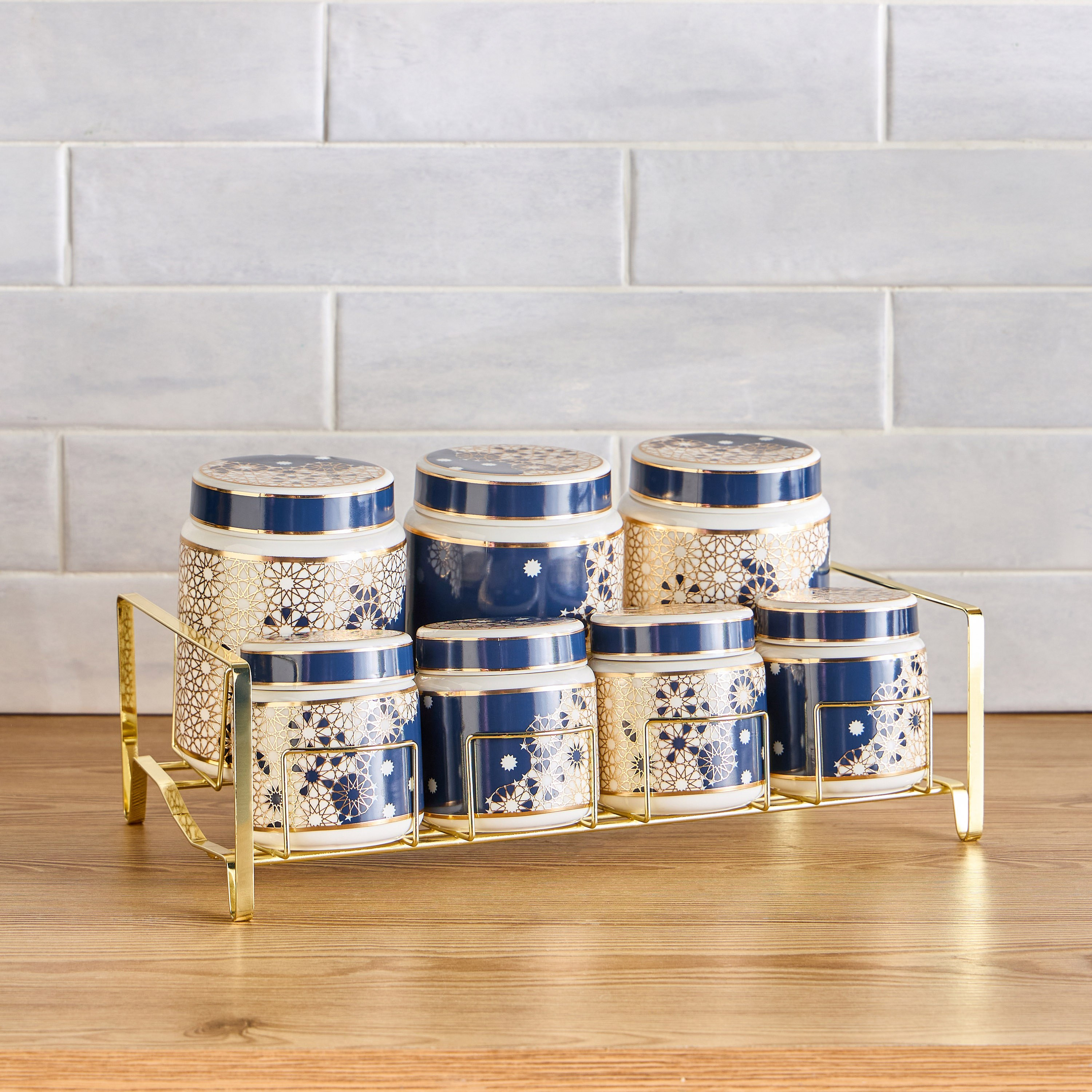 Claudette 8-Piece Canister Set-household-kitchen-foodstorage-canistersandjars-image-1