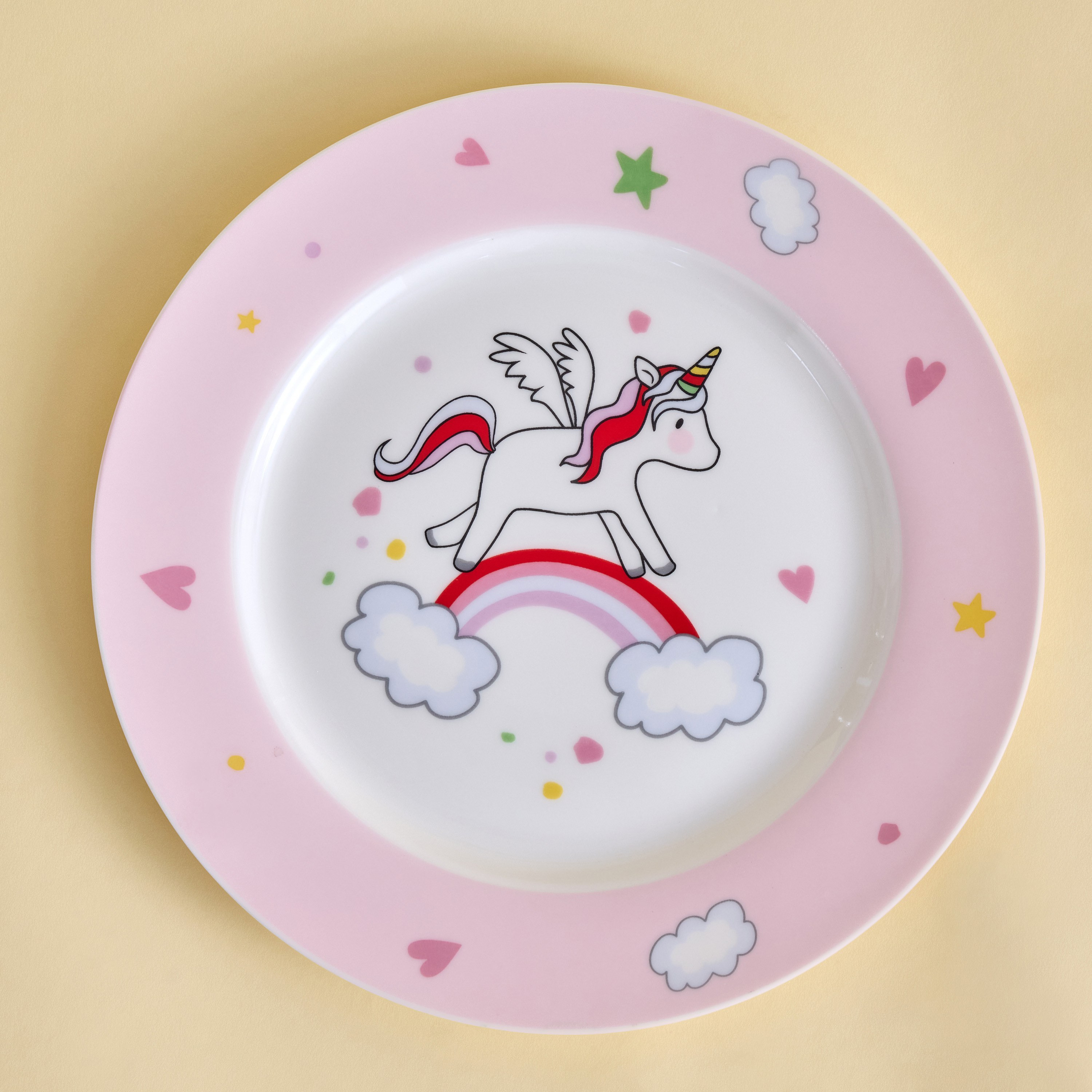 طقم أدوات مائدة 5 قطع - يونيكورن-babyandkids-eatanddrink-tableware-image-2