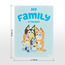 My Family Is The Best Bluey Canvas Wall Art - 30x40 cm-kids-decorandlighting-decor-wallart-image-4