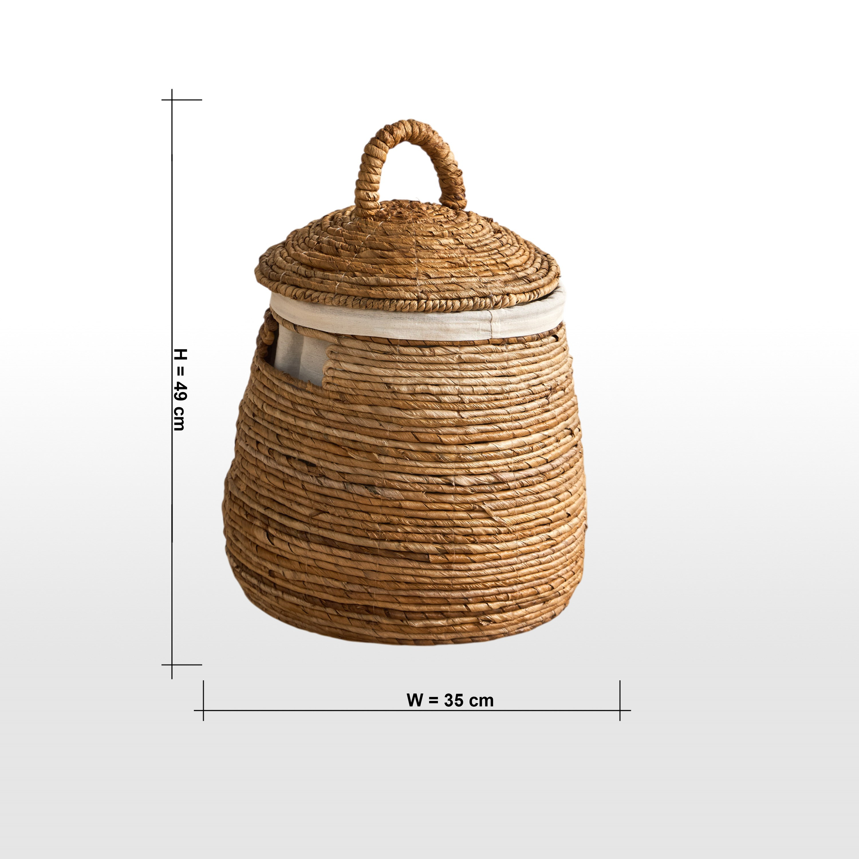 Gayo Storage Basket - 28x35x49 cm-household-storage-storagesolutions-storageboxesandbaskets-image-5