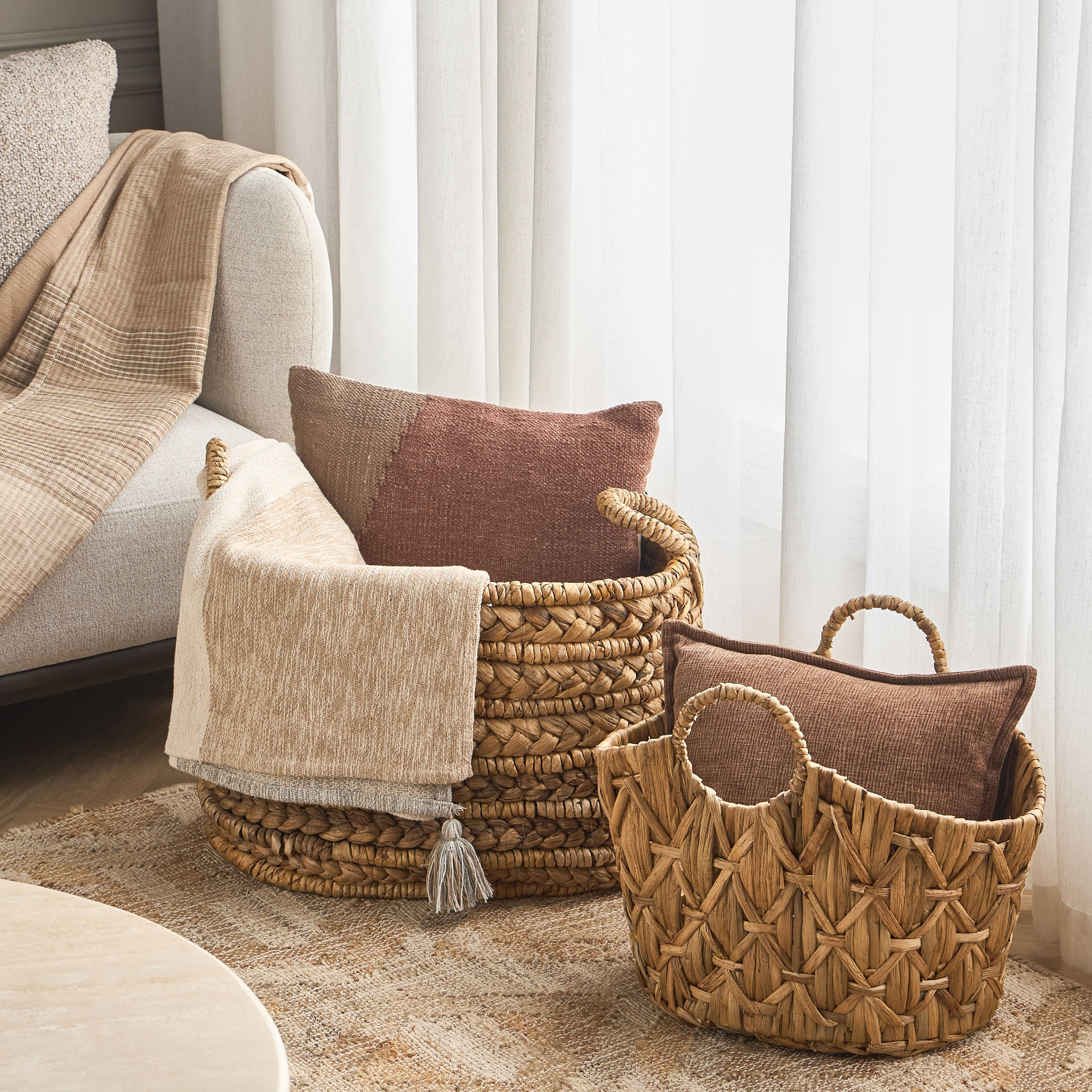 Jose Storage Basket - 50x40x39 cm-household-storage-storagesolutions-storageboxesandbaskets-image-4
