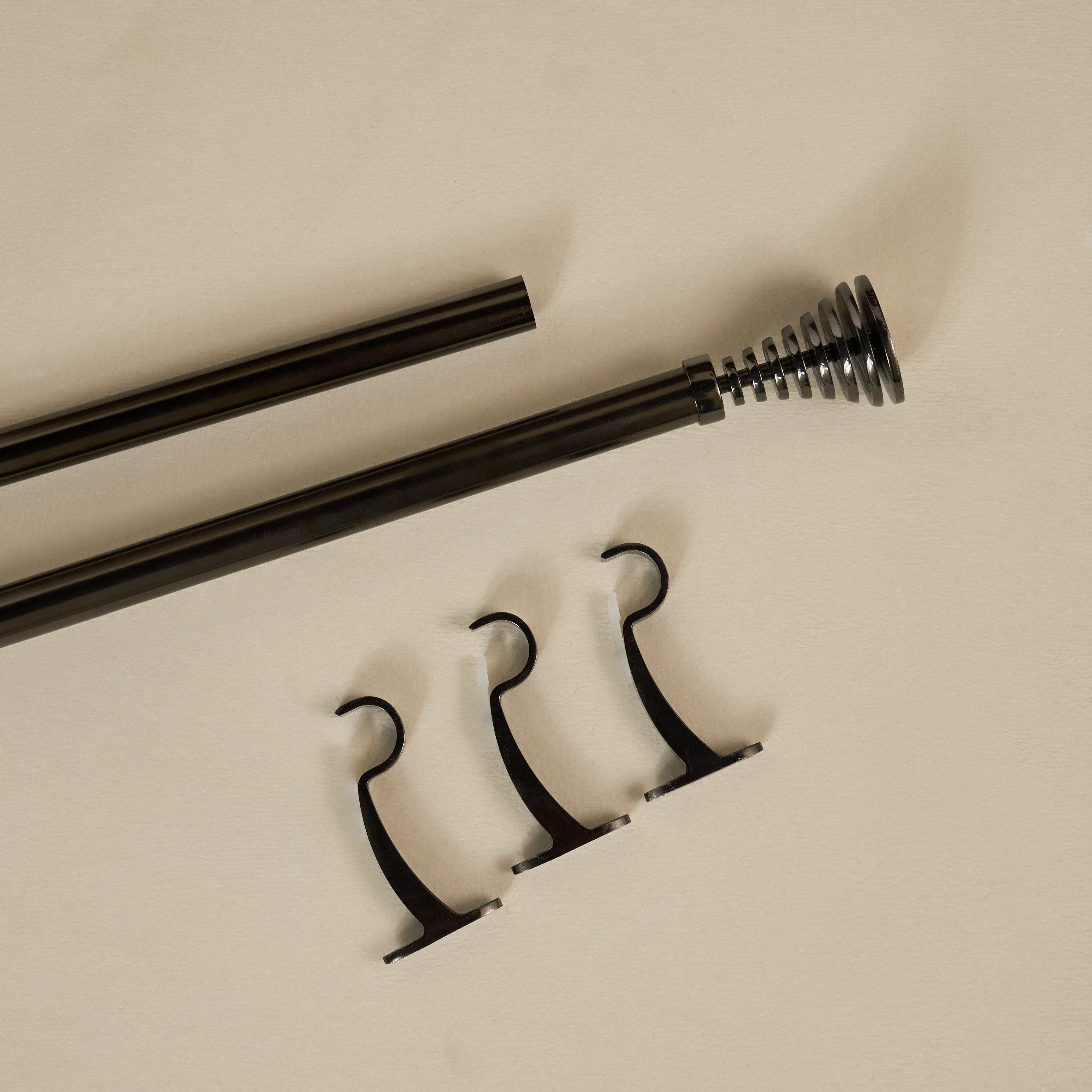 Matrix Extendable Single Curtain Rod - 110-320 cm-household-windows-curtainrodsandaccessories-curtainrods-image-3