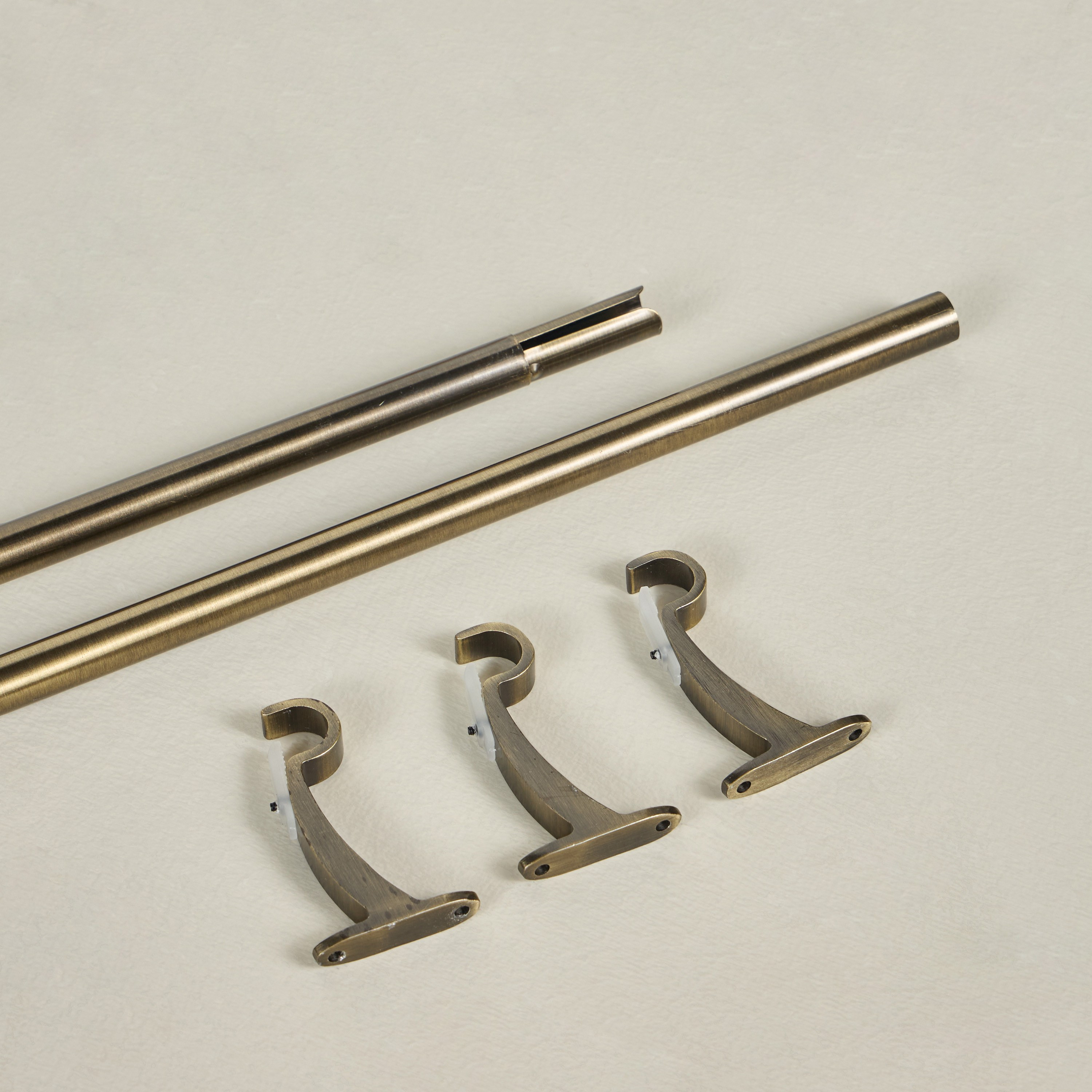 Mix and Match Extendable Single Curtain Rod - 110-320 cm-household-windows-curtainrodsandaccessories-curtainrods-image-3
