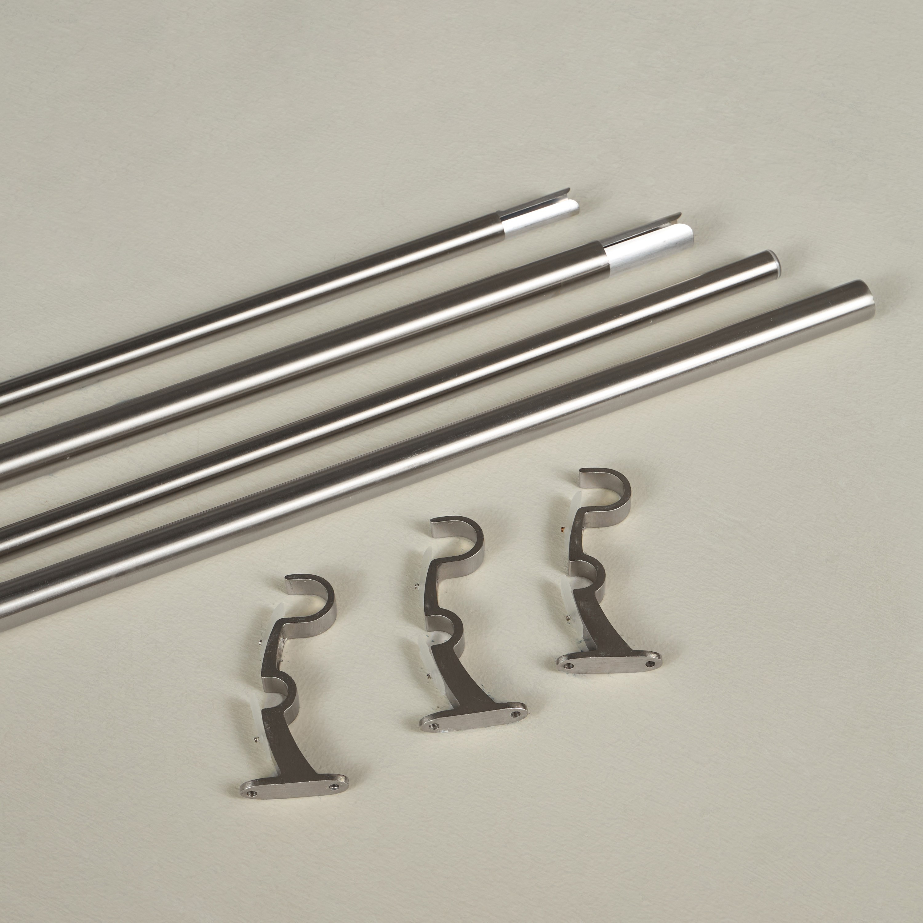 Mix and Match 2-Piece Extendable Double Curtain Rod Set - 110-320 cm-household-windows-curtainrodsandaccessories-curtainrods-image-3