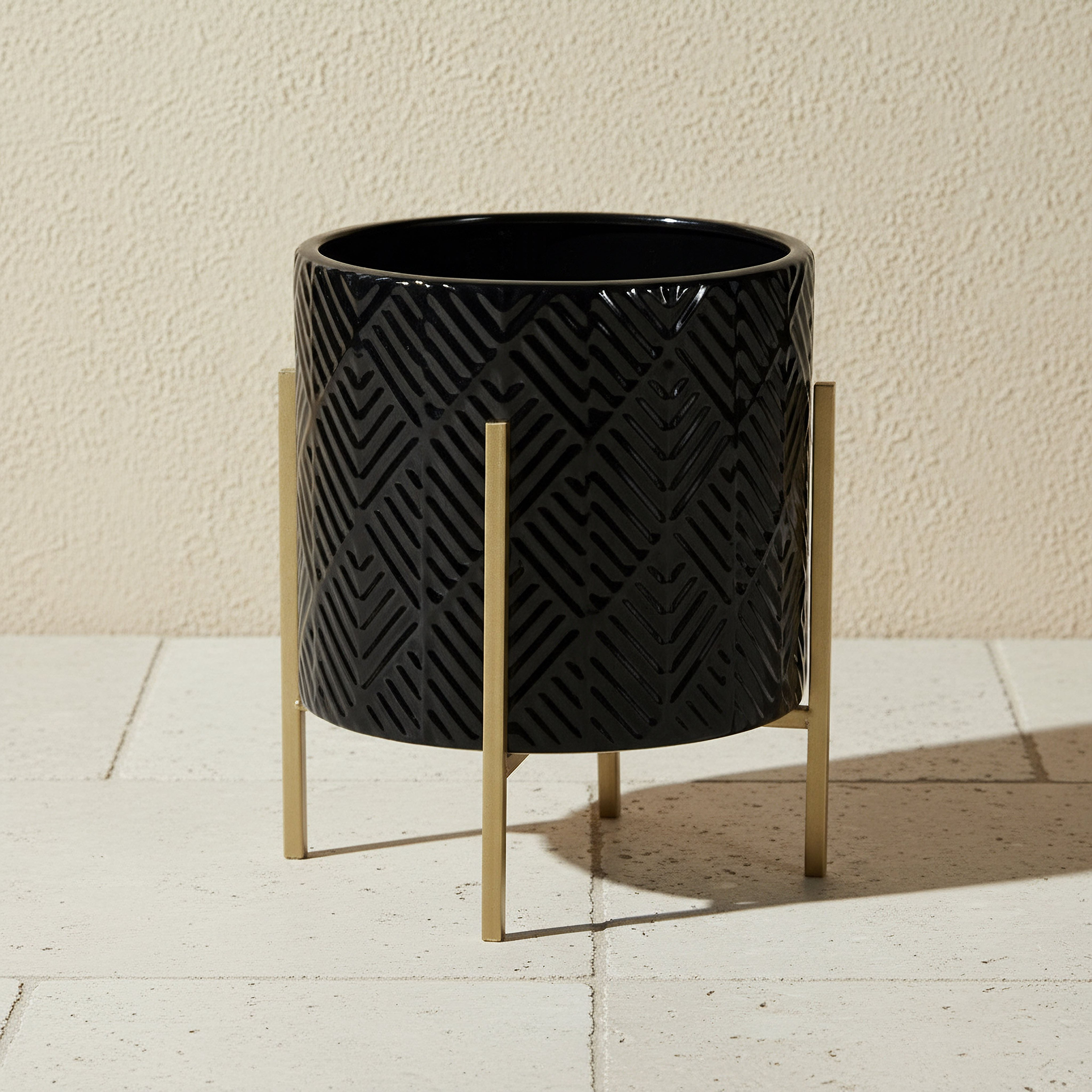 Gala Ceramic Planter - 22 cm-household-gardenandoutdoor-potsandplanters-planters-image-1