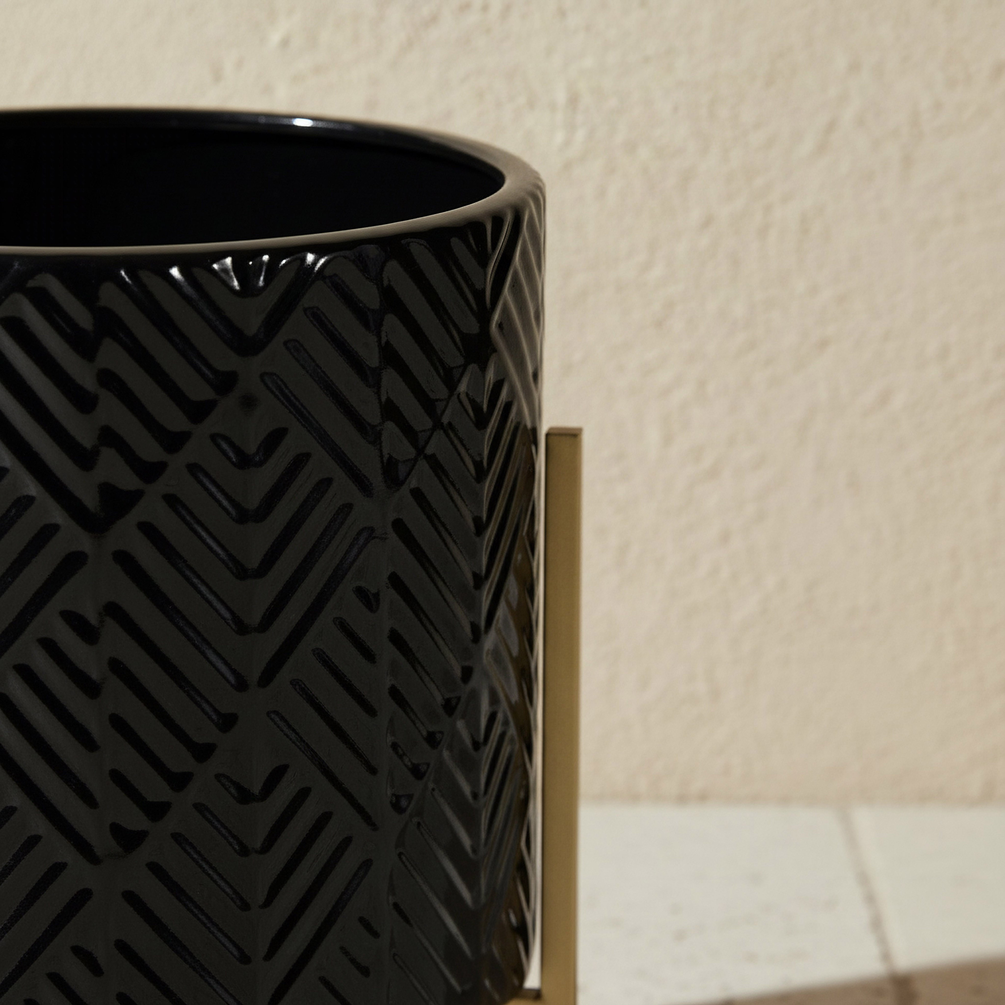 Gala Ceramic Planter - 22 cm-household-gardenandoutdoor-potsandplanters-planters-image-2