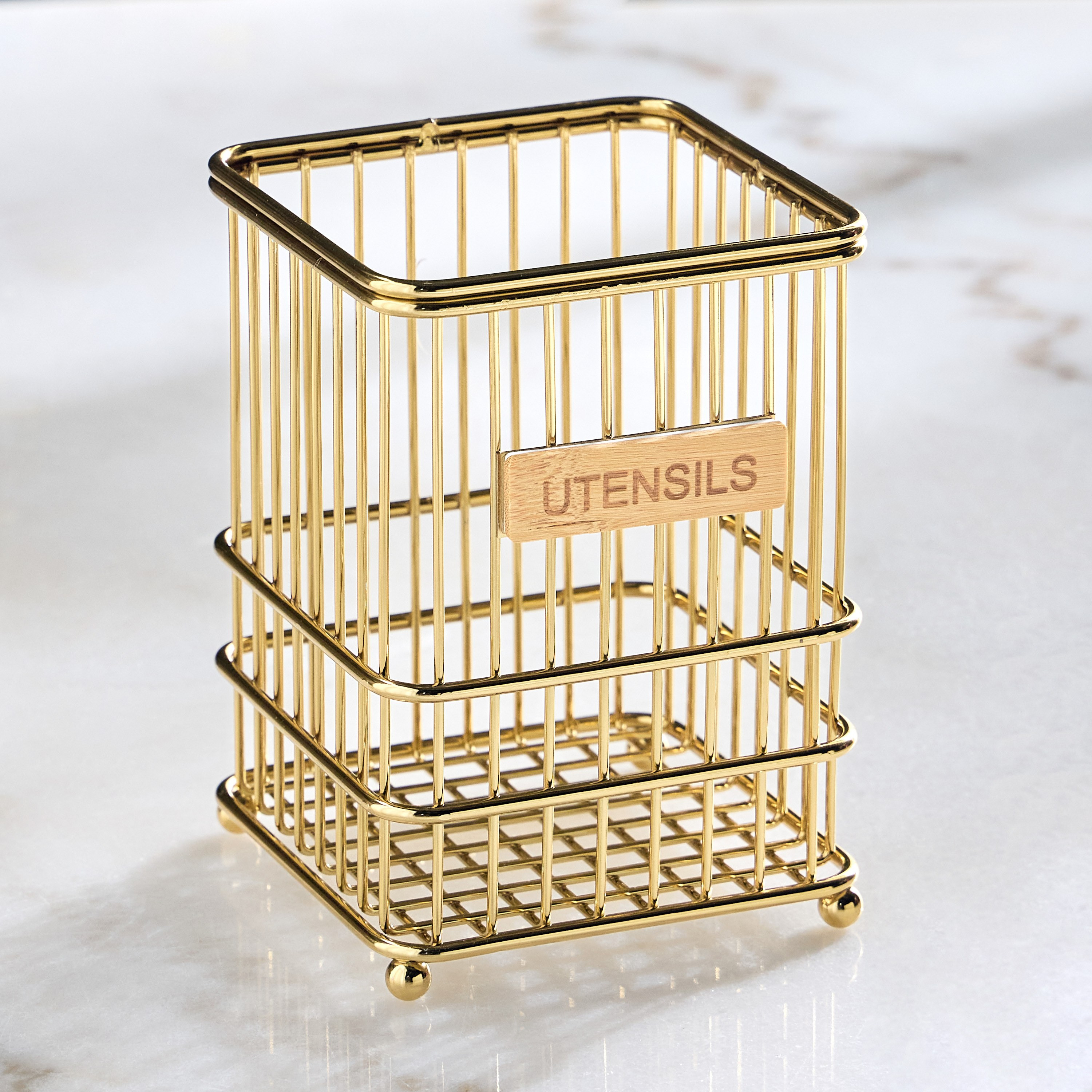 Aurelia Iron Utensil Holder-household-kitchen-kitchentoolsandutensils-cookingutensils-image-2