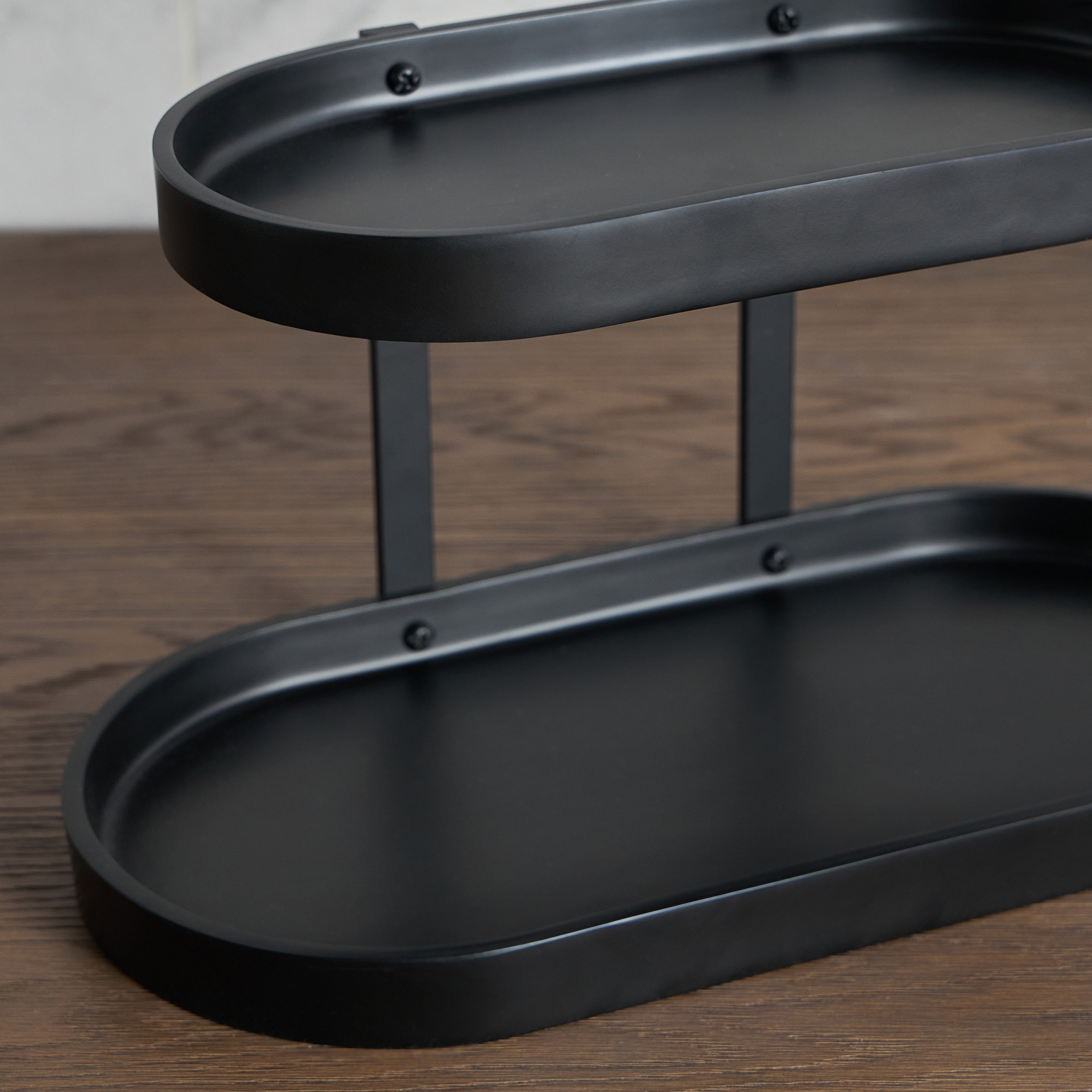 Onyx 2-Tier Organiser-household-bathandlaundry-bathaccessories-toothbrushholdersandtumblers-image-2