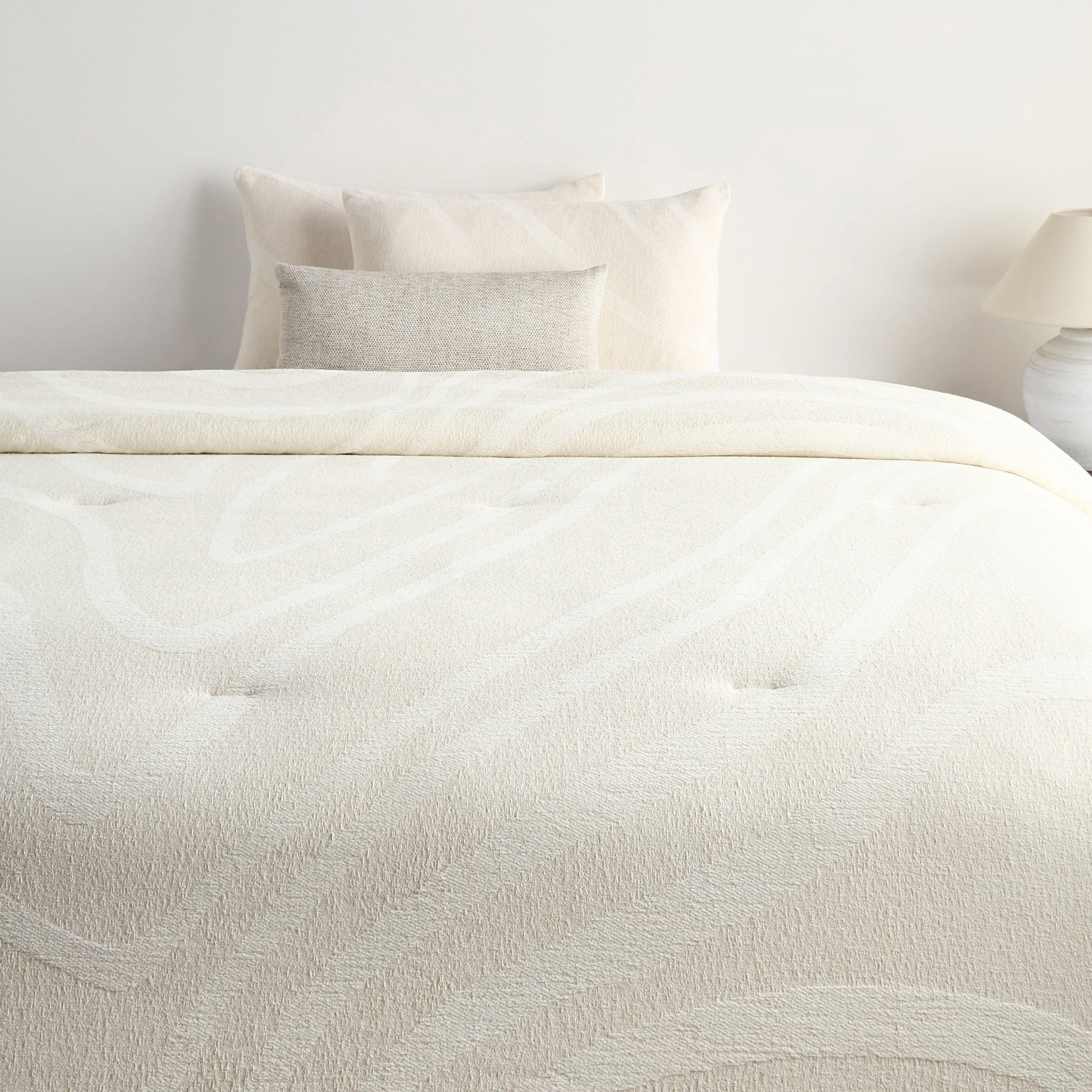 Cotwave Cotton Jacquard 4-Piece Super King Comforter Set - 240x260 cm-household-bedding-comfortersandbedspreads-comforters-image-2