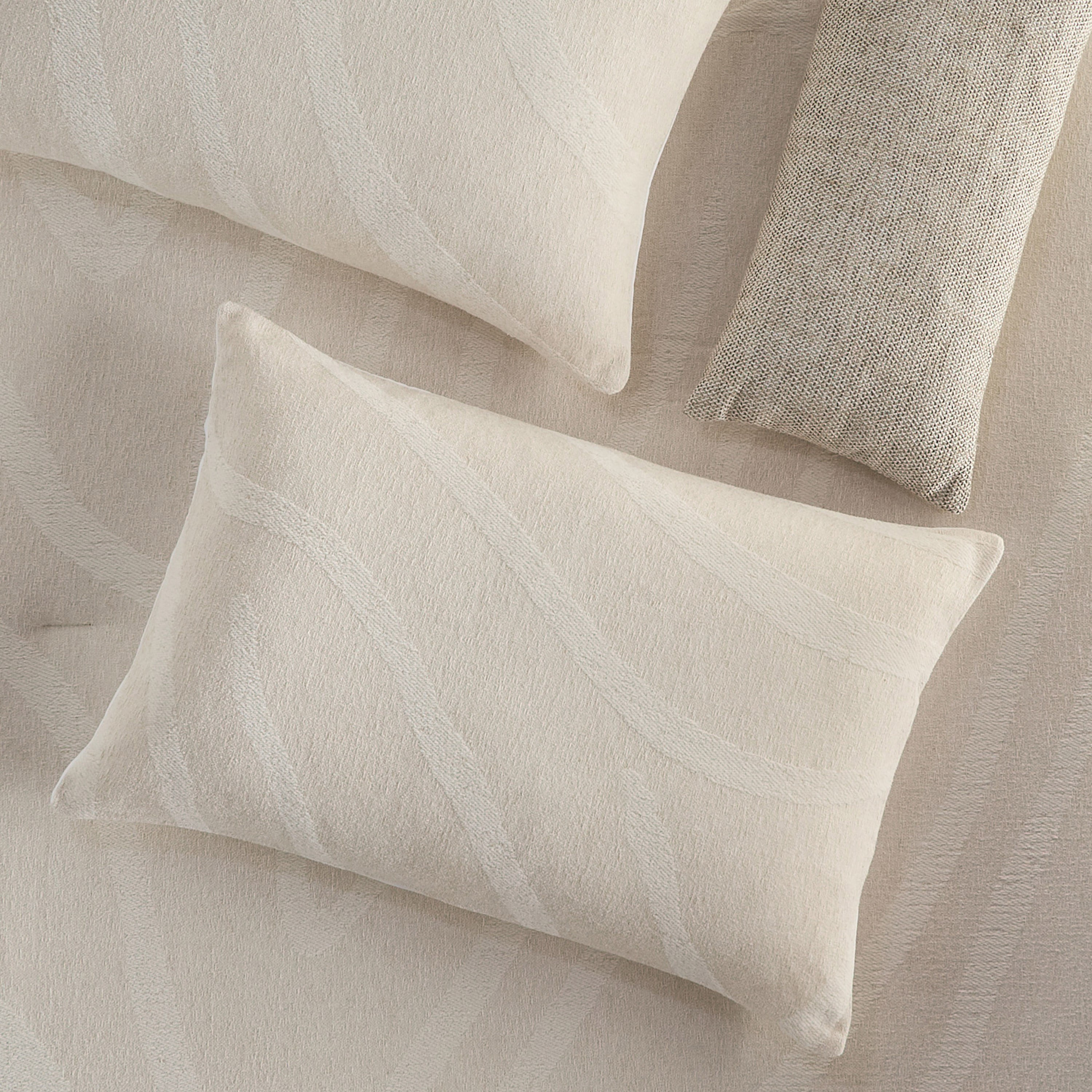 طقم لحاف سوبر كينج 4 قطع قطن جاكار - كوتويف - 240x260 سم-household-bedding-comfortersandbedspreads-comforters-image-3