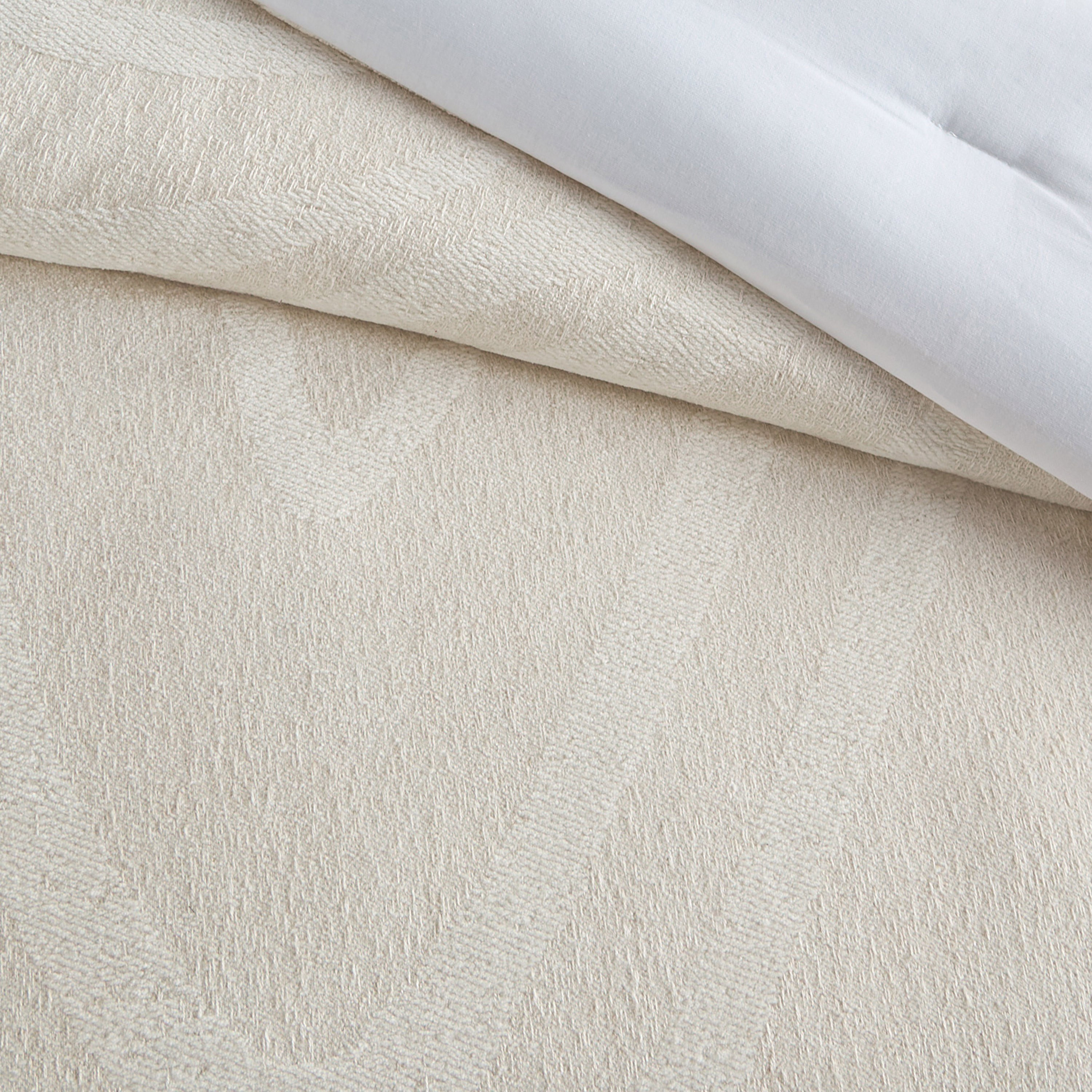 طقم لحاف سوبر كينج 4 قطع قطن جاكار - كوتويف - 240x260 سم-household-bedding-comfortersandbedspreads-comforters-image-4