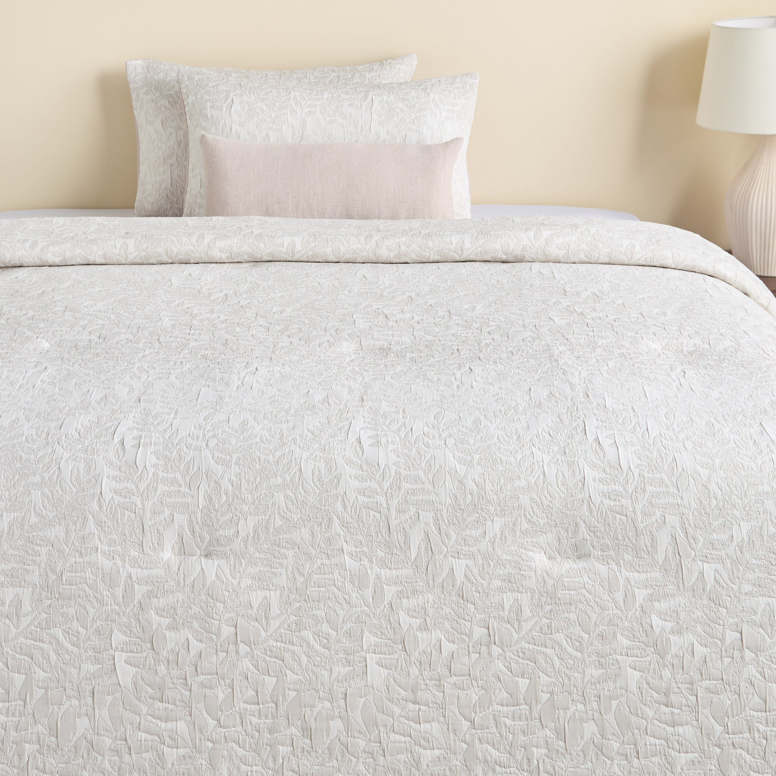 Palma Jacquard 4-Piece Super King Comforter Set - 240x260 cm-household-bedding-comfortersandbedspreads-comforters-image-2