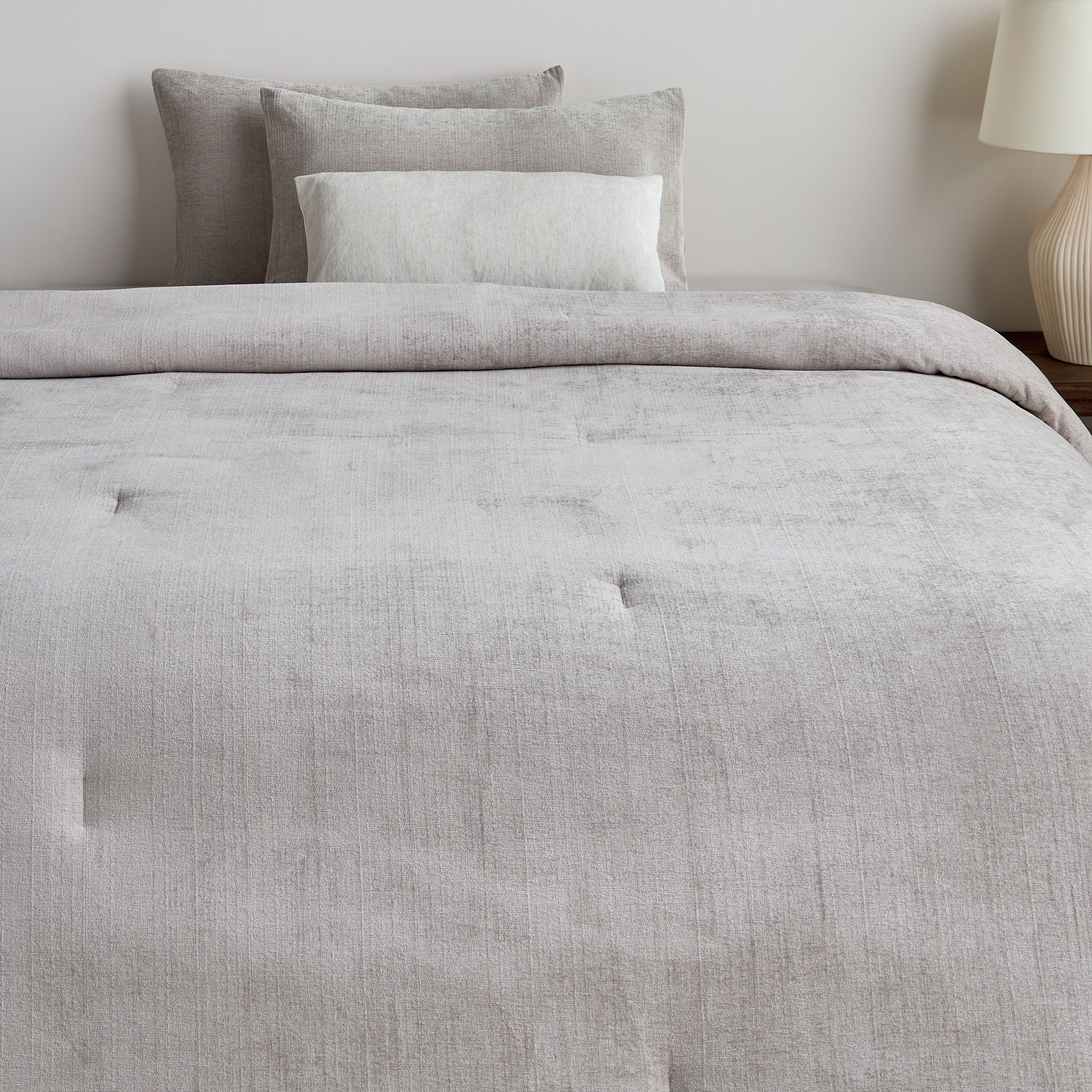 طقم لحاف سوبر كينج شينيل جاكار 4 قطع - رينكينج - 240x260 سم-household-bedding-comfortersandbedspreads-comforters-image-2