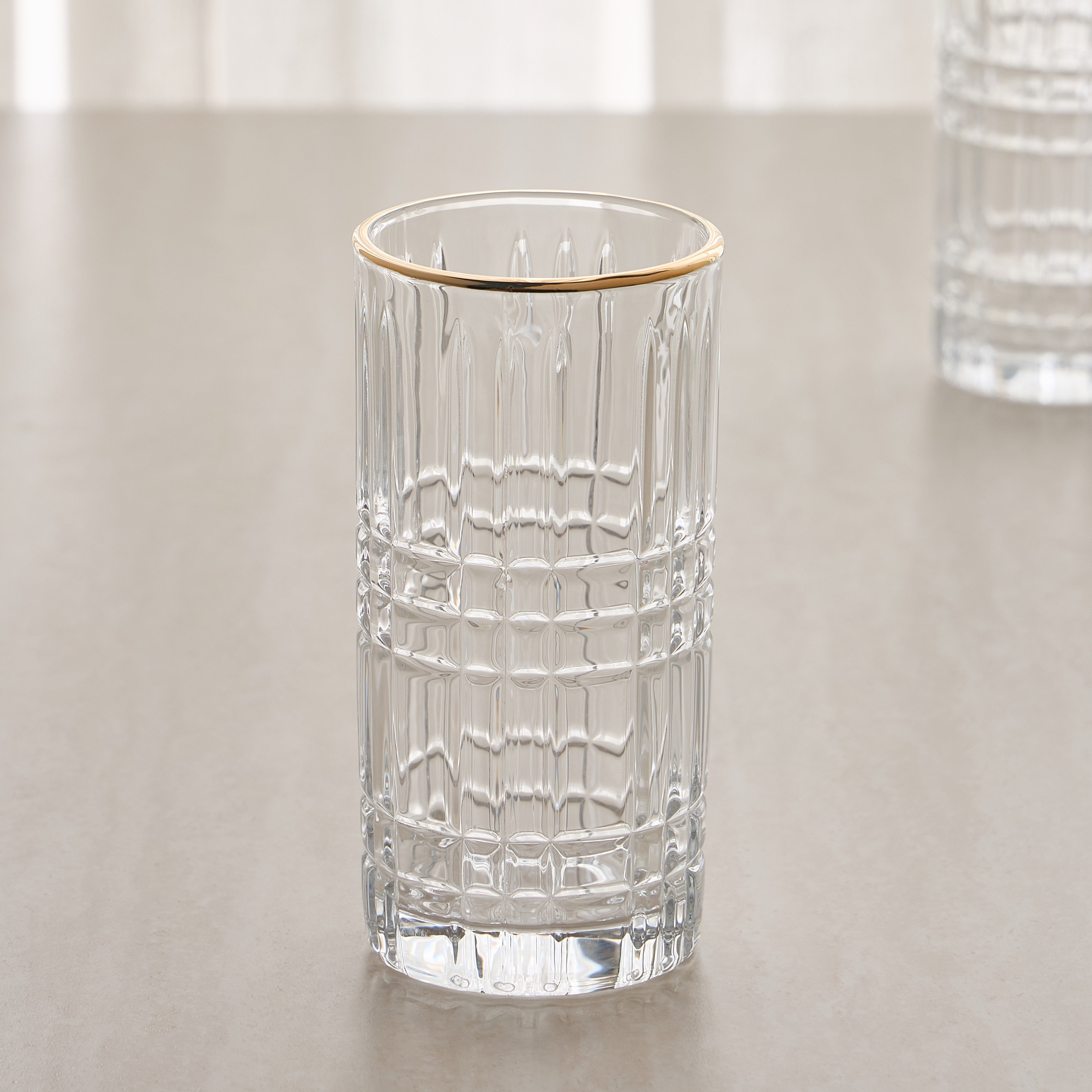 Noura 6-Piece Highball Glass Set - 350 ml-household-dining-glassware-drinkingglasses-image-2