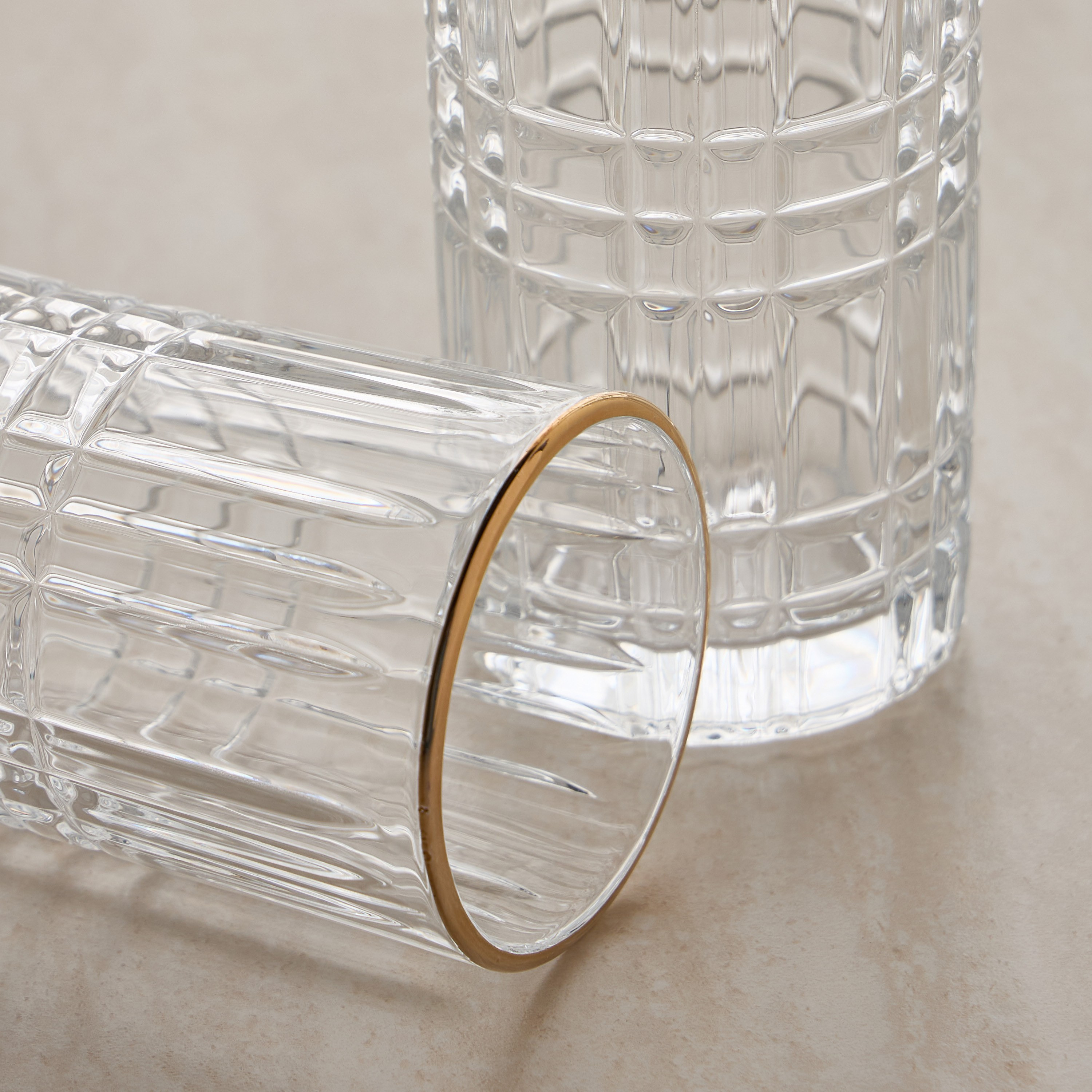 Noura 6-Piece Highball Glass Set - 350 ml-household-dining-glassware-drinkingglasses-image-3