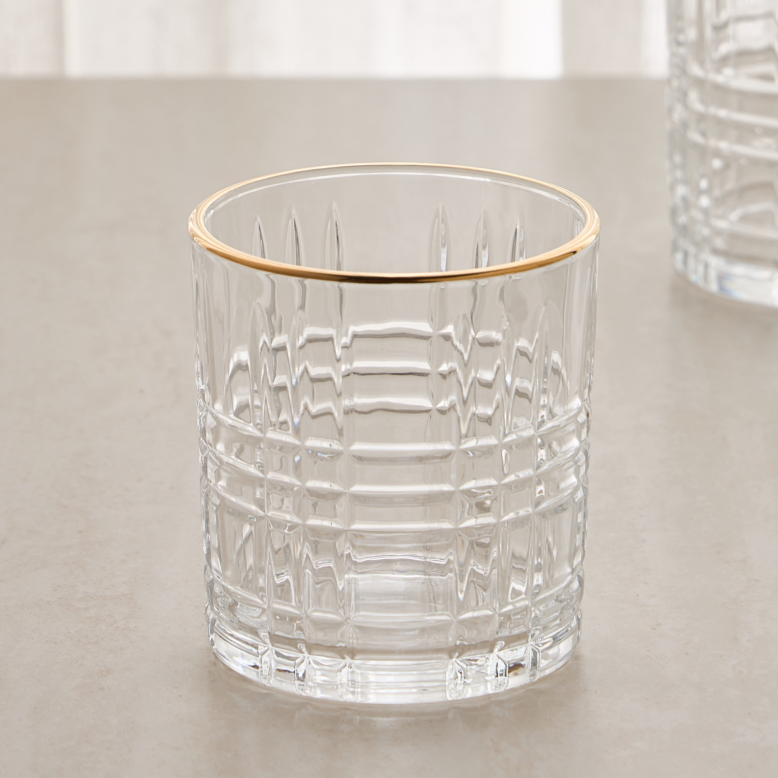 Noura 6-Piece DOF Glass Set - 300 ml-household-dining-glassware-drinkingglasses-image-2