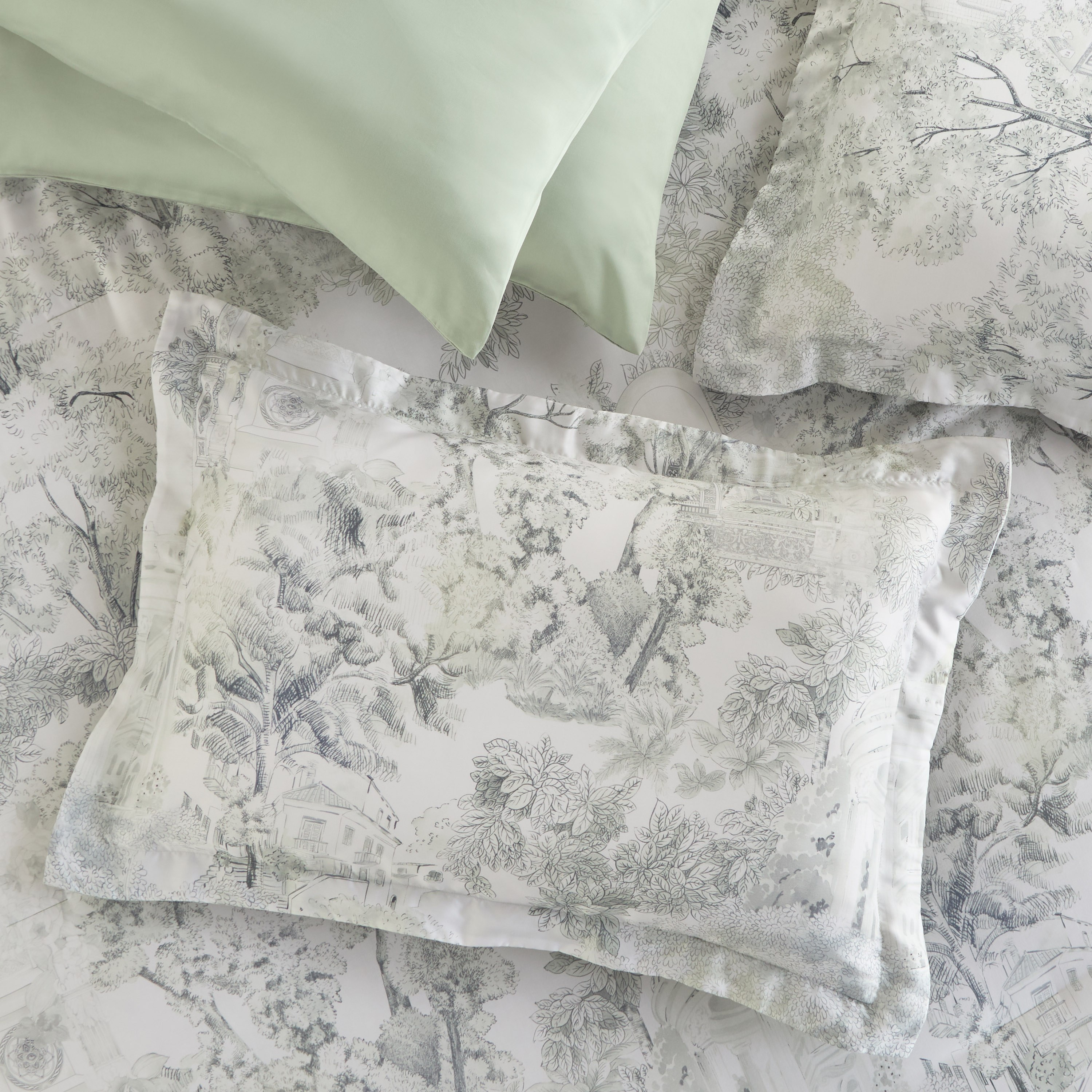 Julia Scenic Lyocell 300 Thread Count 6-Piece Super King Comforter and Sheet Set - 240x260 cm-household-bedding-comfortersandbedspreads-bedinabag-image-3