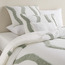 Rodrigo Wave Cotton Tufted 4-Piece Super King Comforter Set - 240x260 cm-household-bedding-comfortersandbedspreads-comforters-image-1
