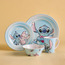 Stitch 4-Piece Melamine Tableware Set-kids-eatanddrink-tableware-image-1