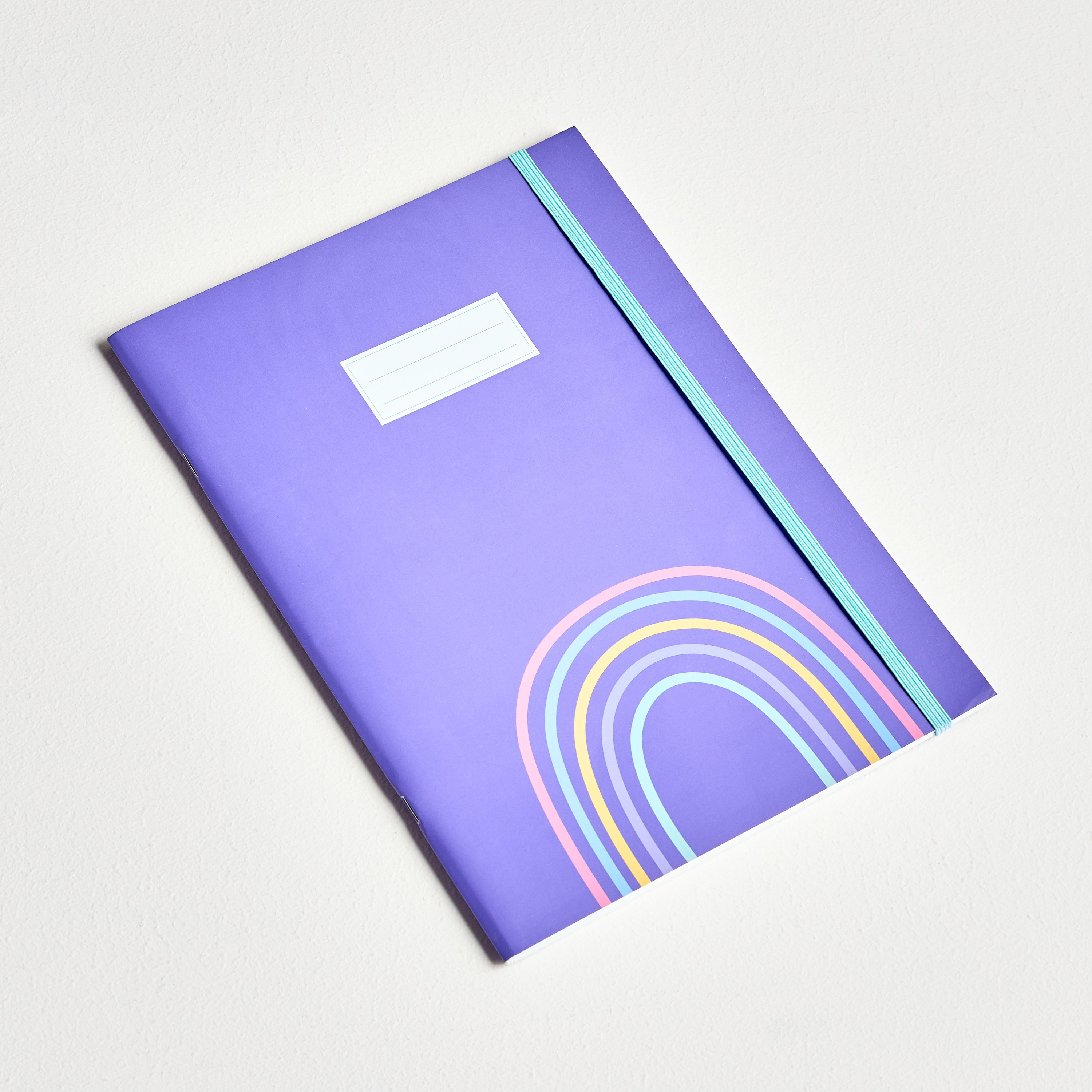 Rainbow Softcover A5 Notebook-babyandkids-schoolessentials-stationery-image-1