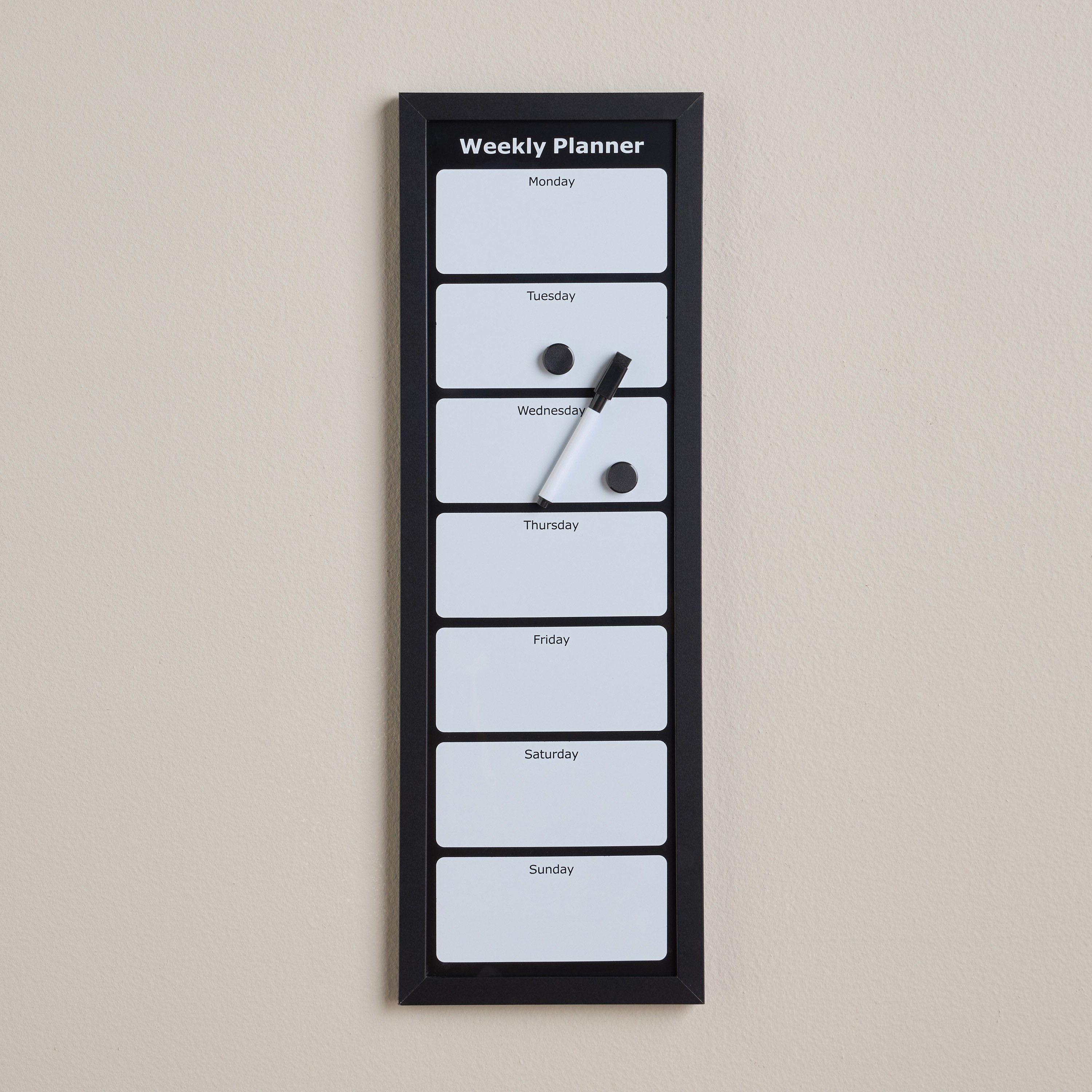 Dyan Magnetic Weekly Planner White Board-babyandkids-schoolessentials-stationery-image-1