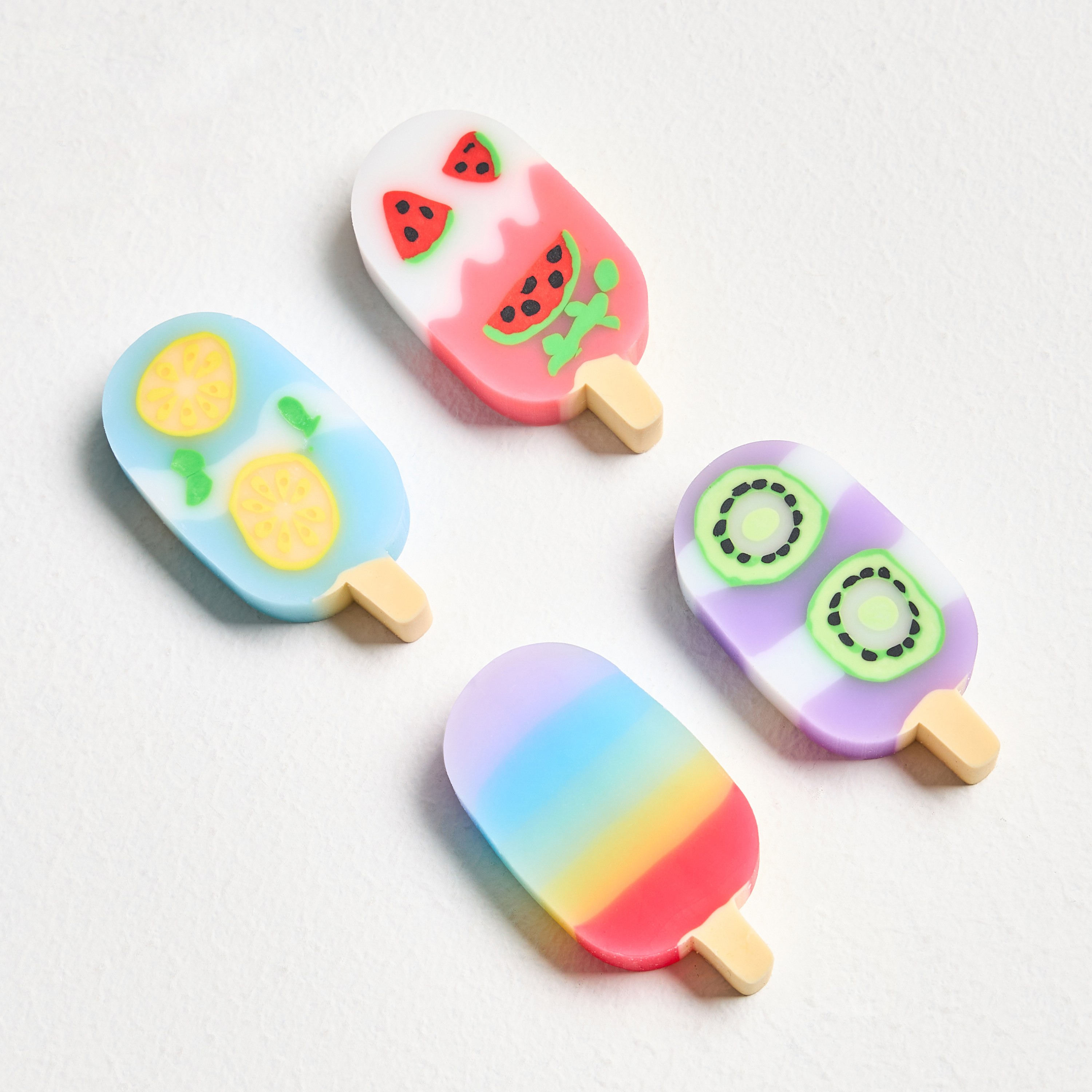 Popsicle Ice Cream Eraser - Set of 4-babyandkids-schoolessentials-stationery-image-1