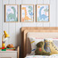 طقم زينة حائط كانفاس مؤطرة بارزة الملمس بتصميم ديناصور من 3 قطع - 30x40 سم-kids-decorandlighting-decor-wallart-image-2