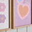 طقم زينة حائط كانفاس مؤطرة بتصميم قلوب من 3 قطع - 30x40 سم-kids-decorandlighting-decor-wallart-image-3