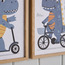 Roar Dino 2-Piece Textured Framed Canvas Wall Art Set - 30x40 cm-kids-decorandlighting-decor-wallart-image-2