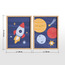 Rocket 2-Piece Framed Canvas Wall Art Set - 30x40 cm-kids-decorandlighting-decor-wallart-image-4
