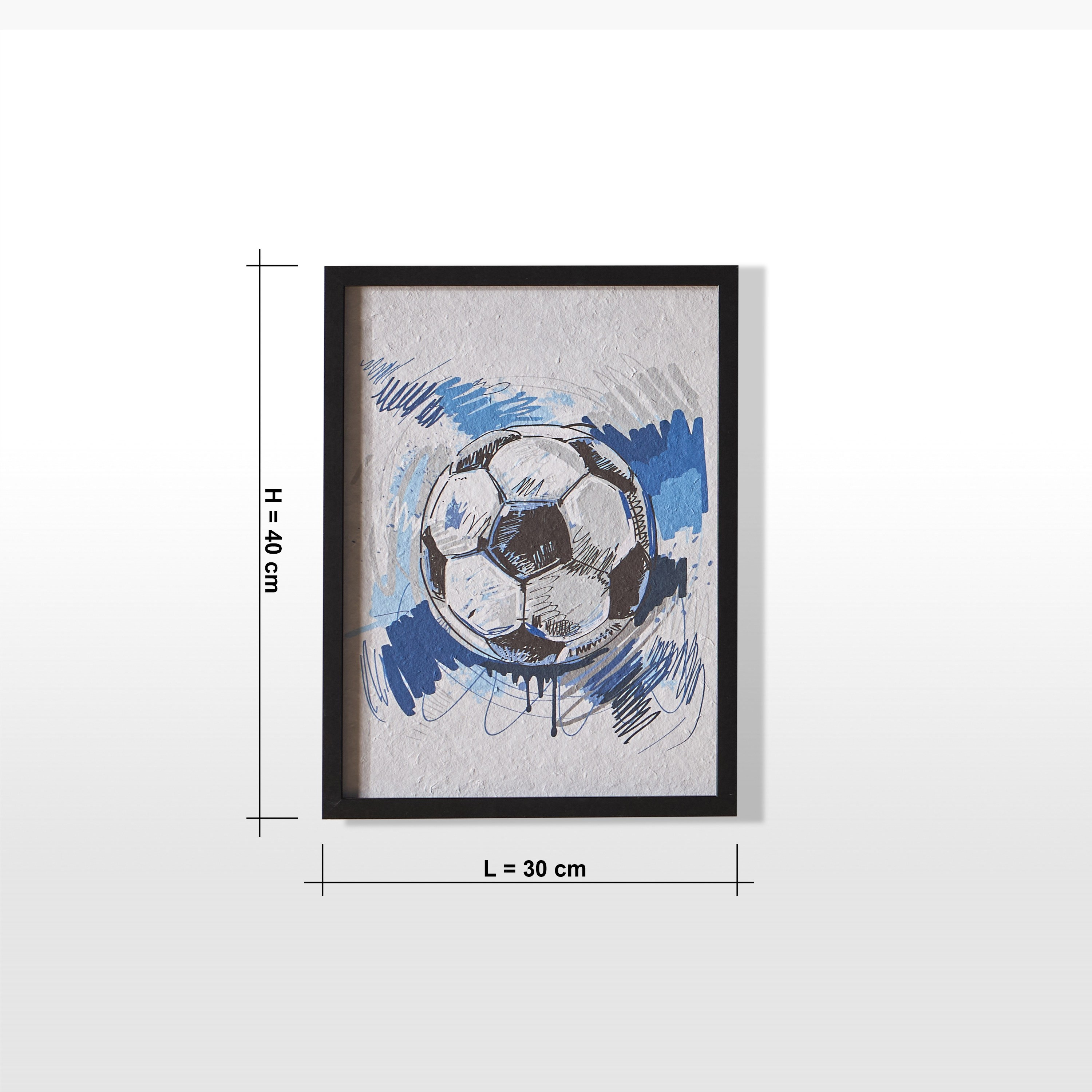 مجموعة زينة حائط كانفاس قطعتين برسومات كرة قدم - 30x40 سم-kids-decorandlighting-decor-wallart-image-4