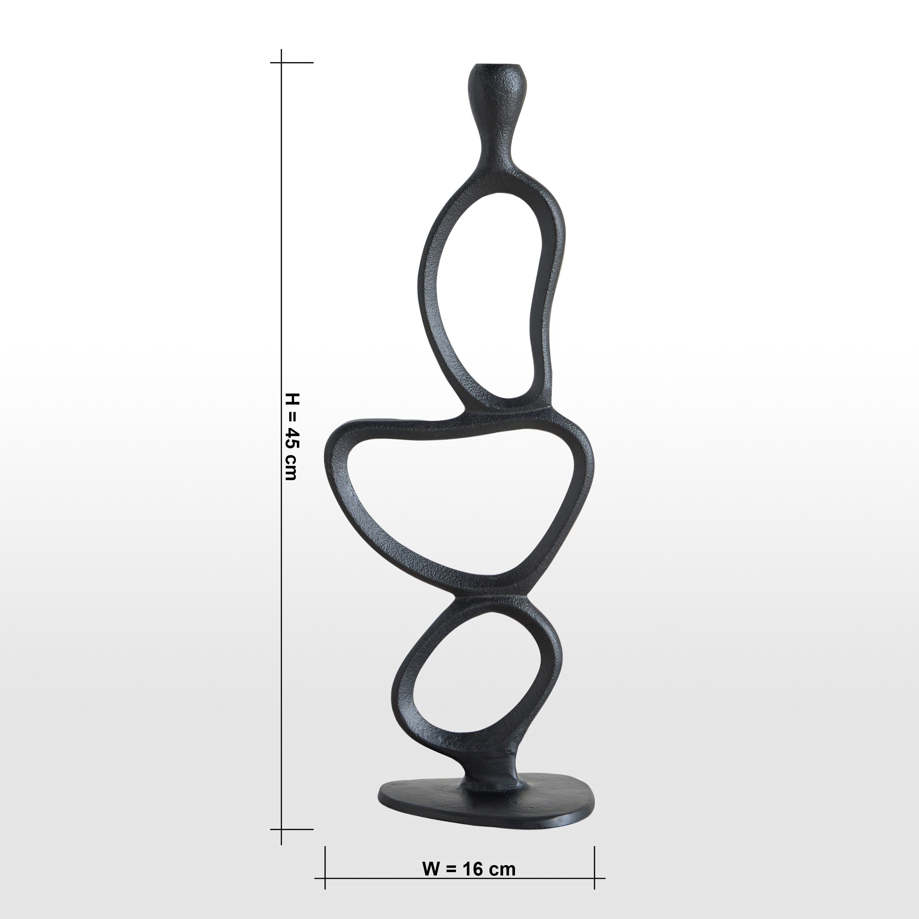 Nouf Serra Metal Taper Candleholder - 45 cm-household-decor-candleholdersandlanterns-image-7