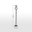 LouLou Floor Pillar Candleholder-household-decor-candleholdersandlanterns-image-6