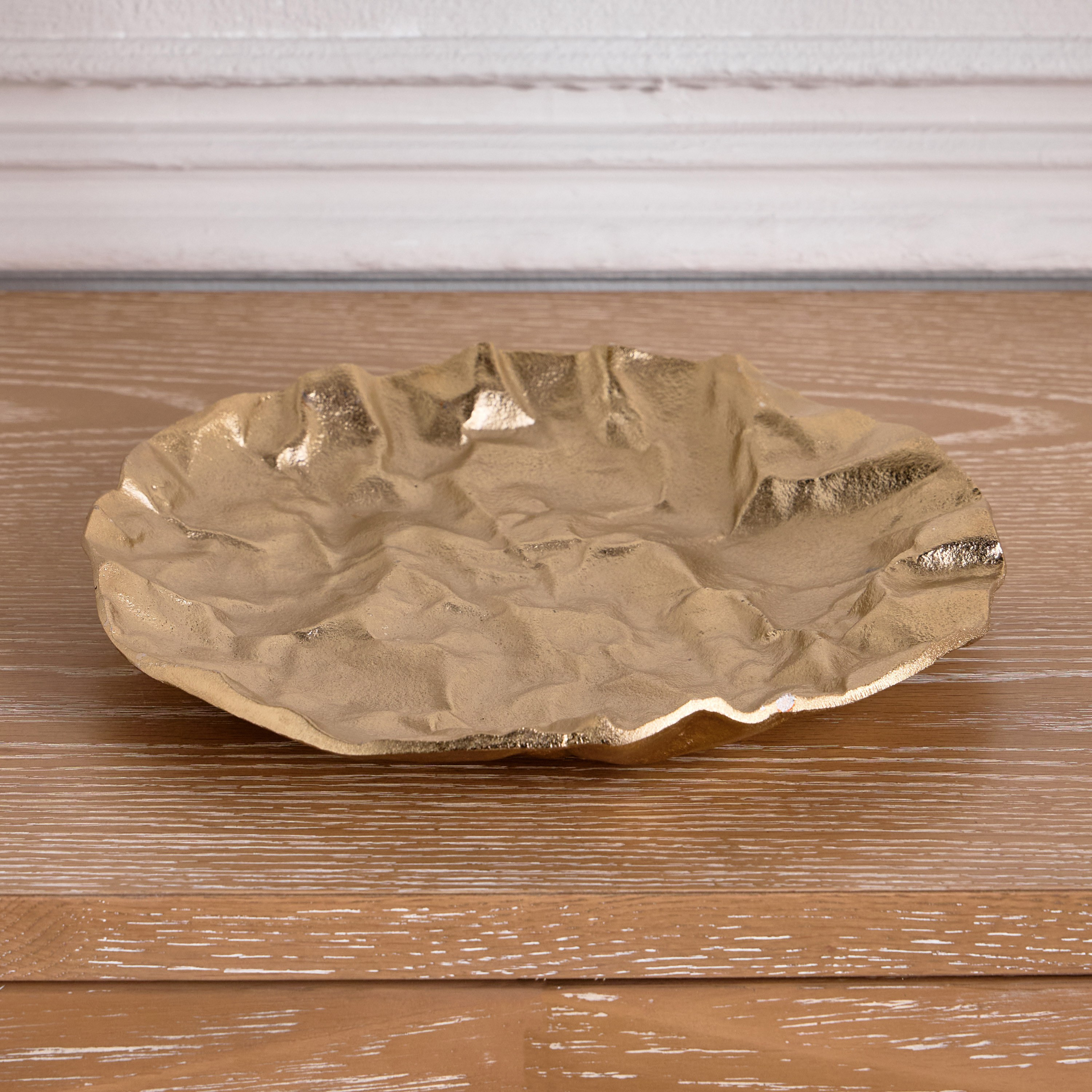 Dahab Fatima Adria Metal Decorative Bowl - 25 cm