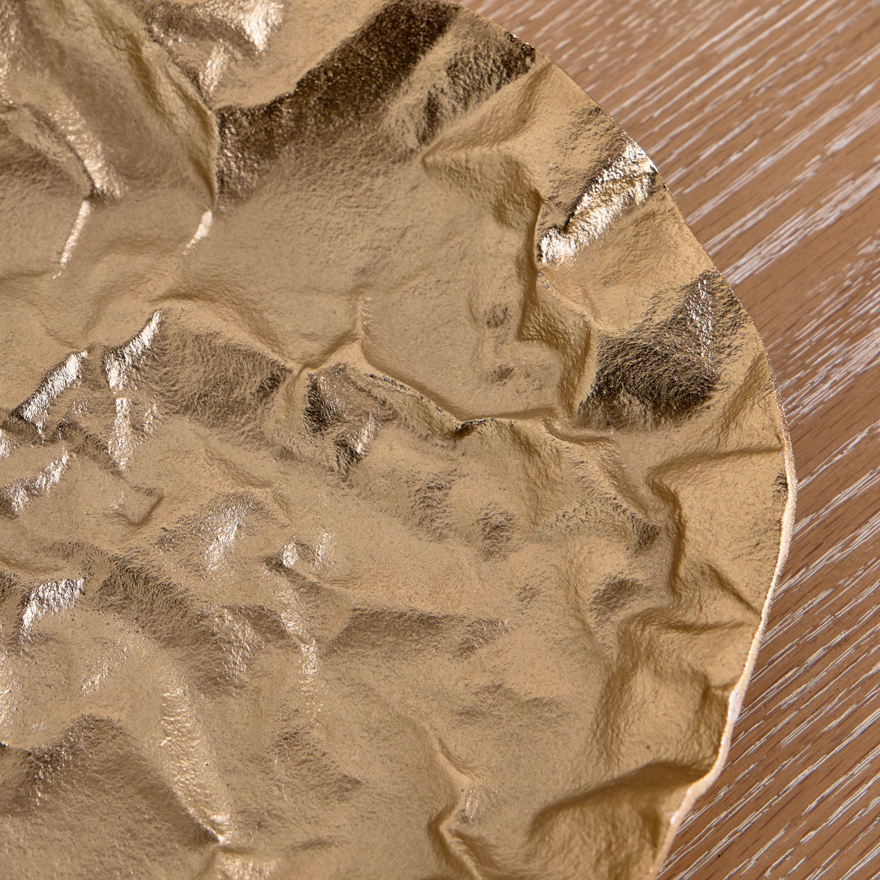 وعاء ديكور معدن فاطمة قدرية - دهب - 25x25 سم-household-decor-decorativeobjectsandsculptures-image-2