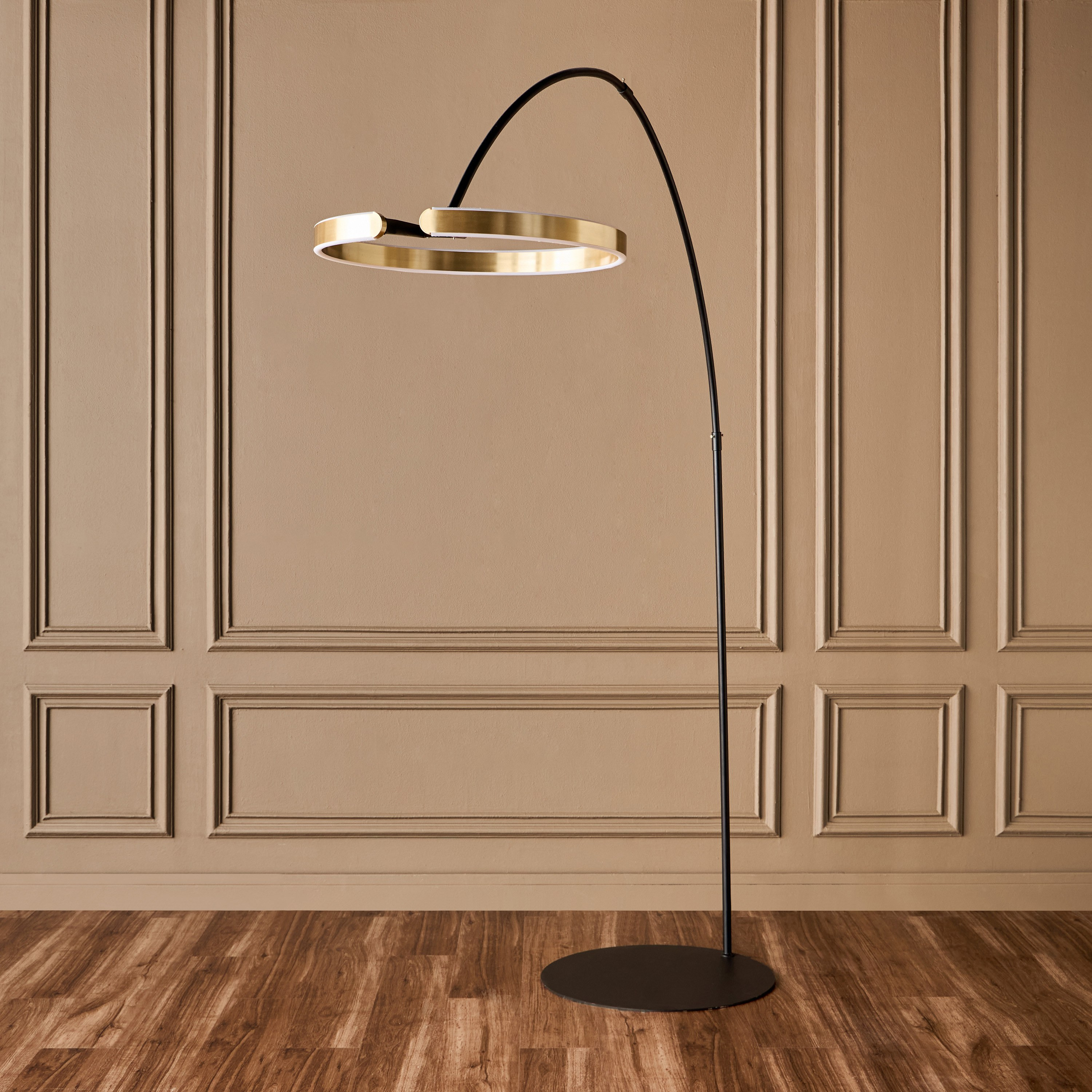 Basilio Metal LED Floor Lamp - 210 cm
