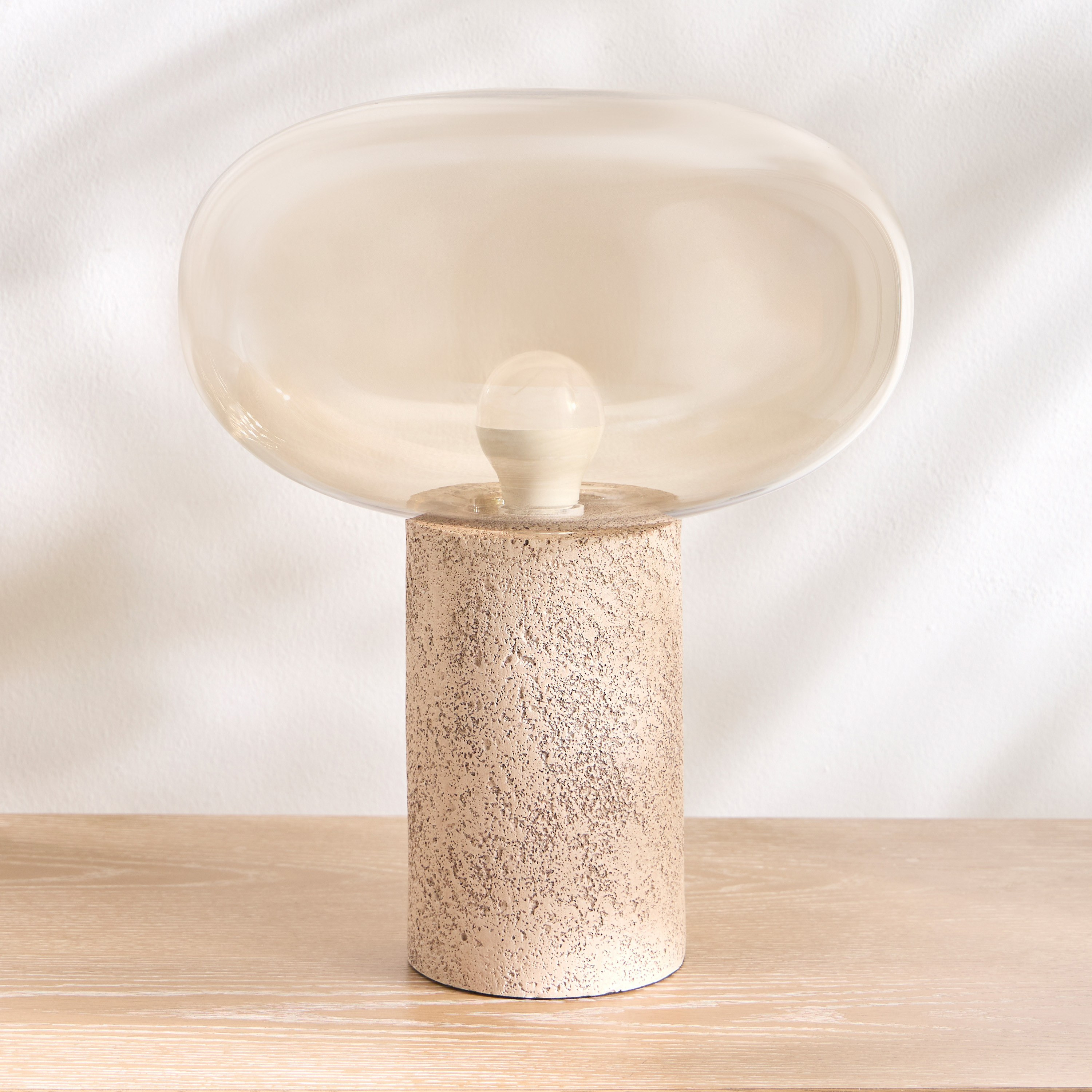 مصباح طاولة بوليريسين - لينيلين - 26 سم-household-lighting-tableanddesklamps-image-1