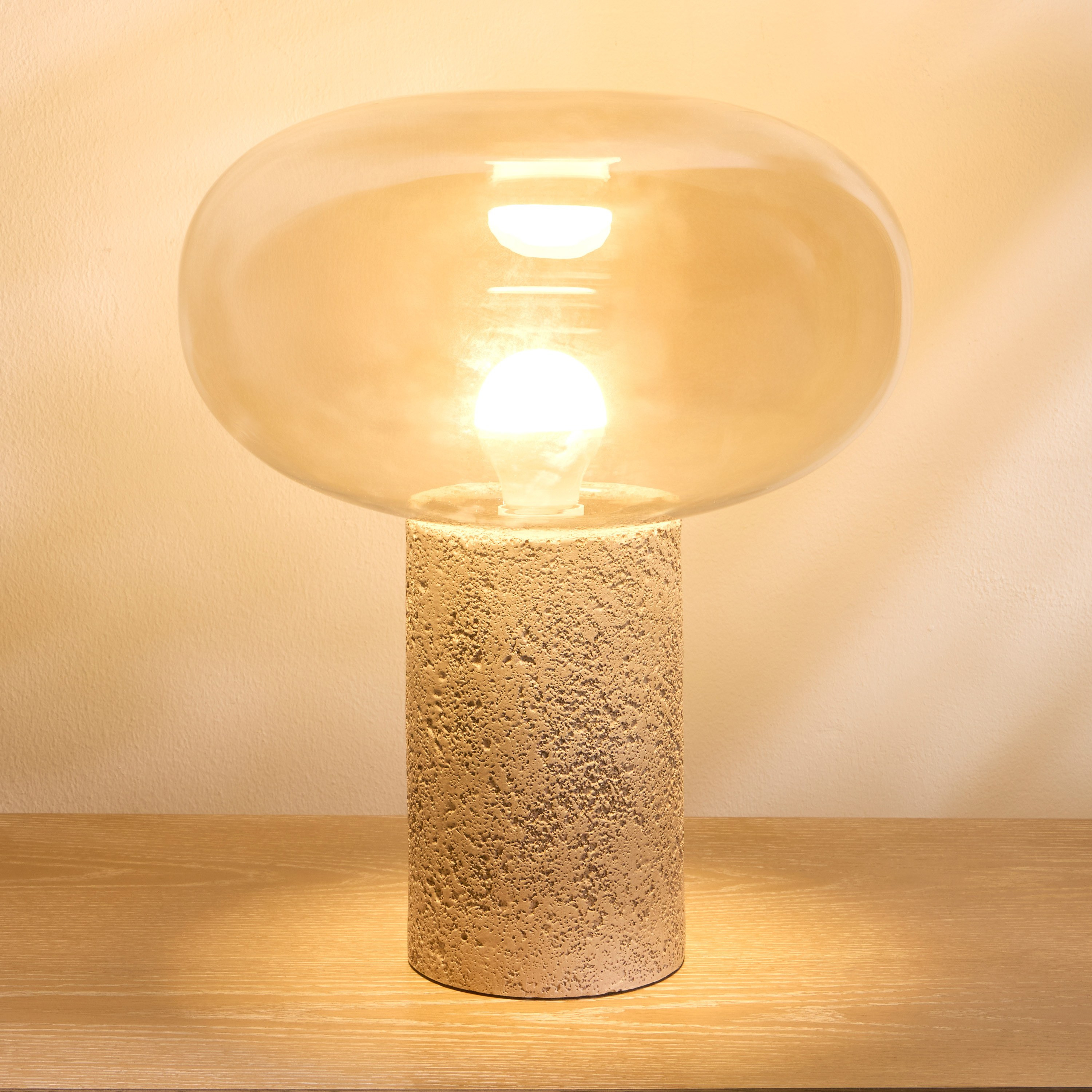 مصباح طاولة بوليريسين - لينيلين - 26 سم-household-lighting-tableanddesklamps-image-2