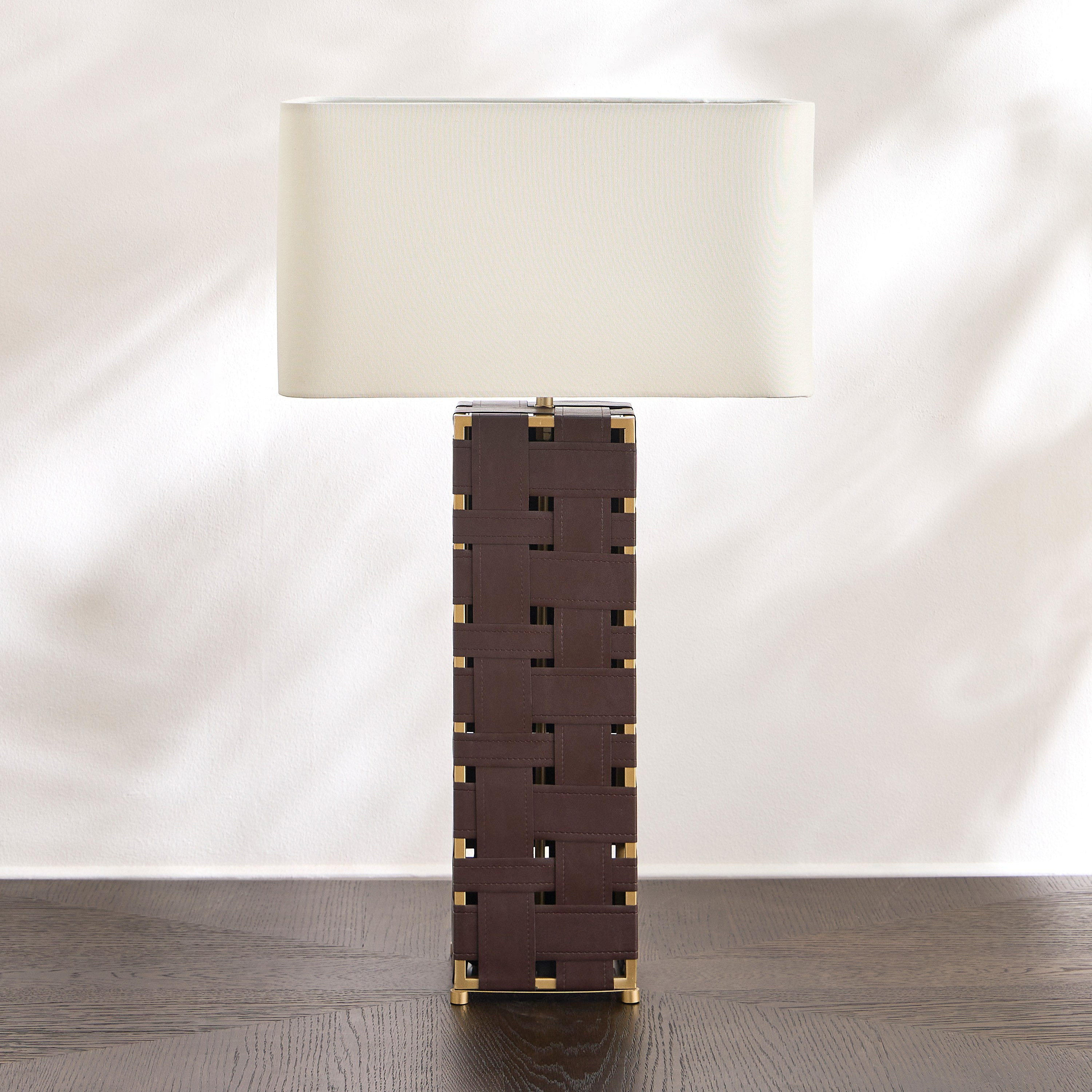 Nova Leather Table Lamp - 80 cm-household-lighting-tableanddesklamps-image-1