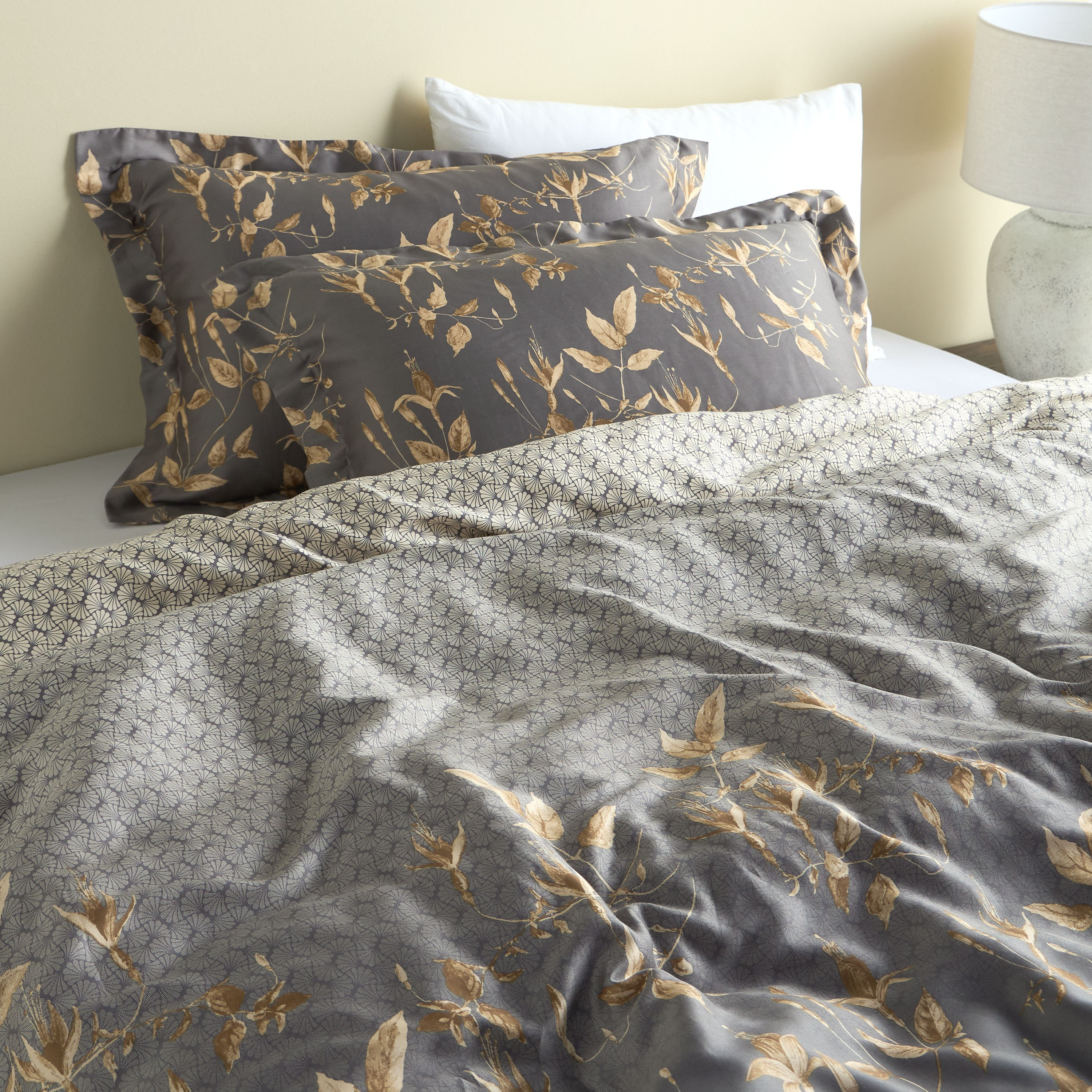 Khai Tencel Printed 220 Thread Count 3-Piece Super King Comforter Set - 240x260 cm-household-bedding-comfortersandbedspreads-comforters-image-5