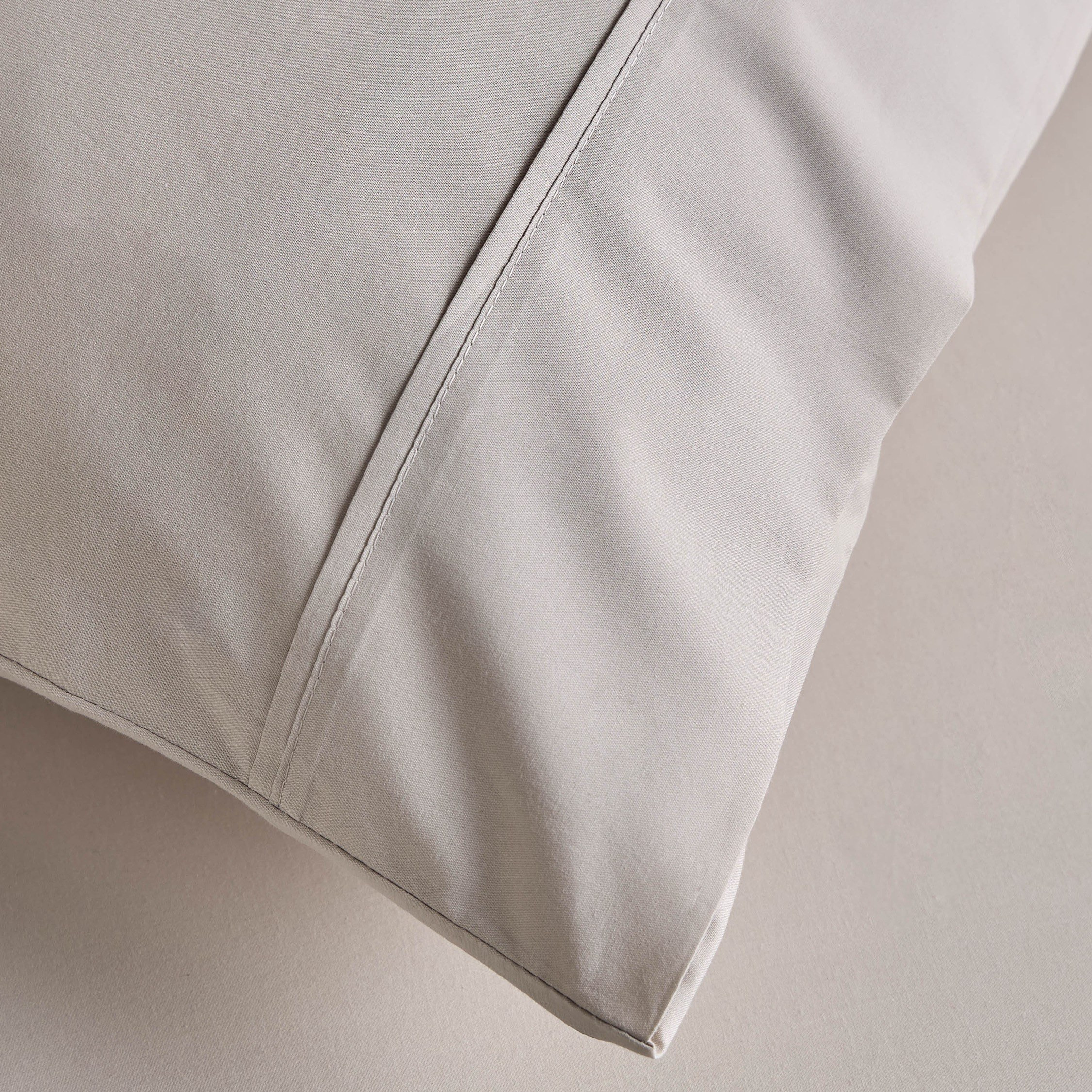 Organic Cotton Tencel Percale 3-Piece Full Fitted Sheet Set - 120x200 cm-household-bedding-sheetsandpillowcases-fittedsheets-image-4