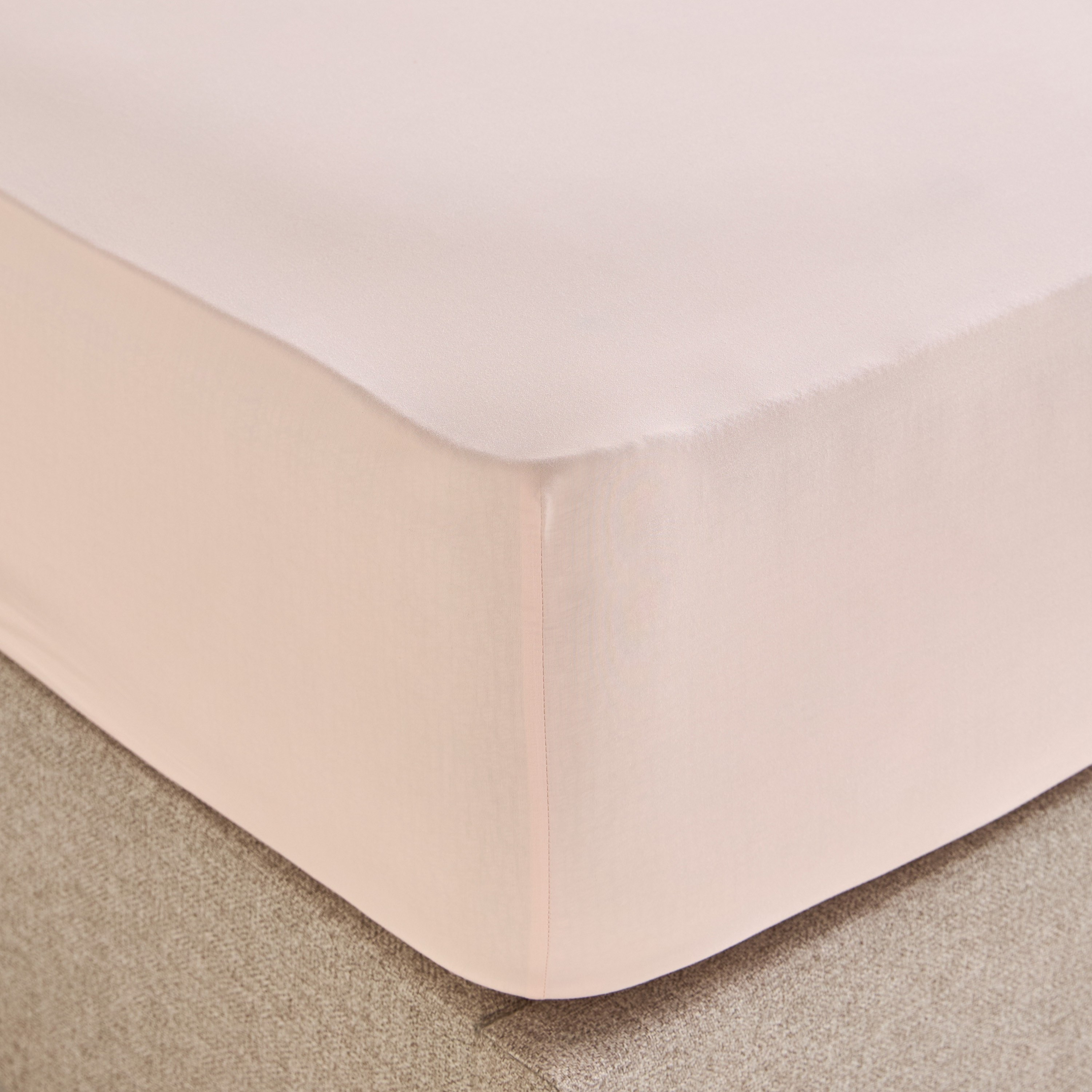Organic Cotton Tencel Percale 3-Piece Full Fitted Sheet Set - 120x200 cm-household-bedding-sheetsandpillowcases-fittedsheets-image-2
