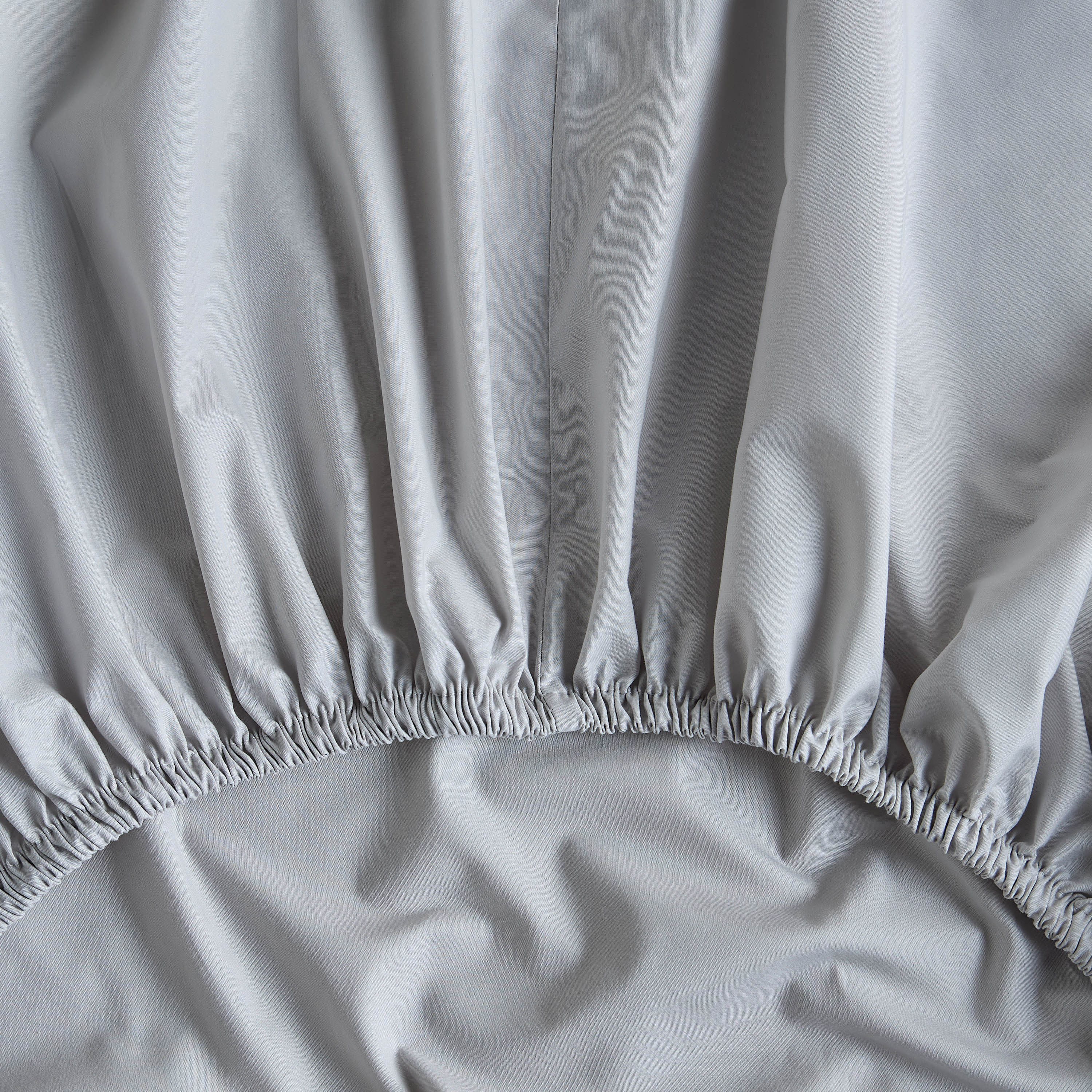 طقم شرشف مطّاطي كينج 3 قطع تينسيل بيركال من القطن العضوي - 180×205 سم-household-bedding-sheetsandpillowcases-fittedsheets-image-5