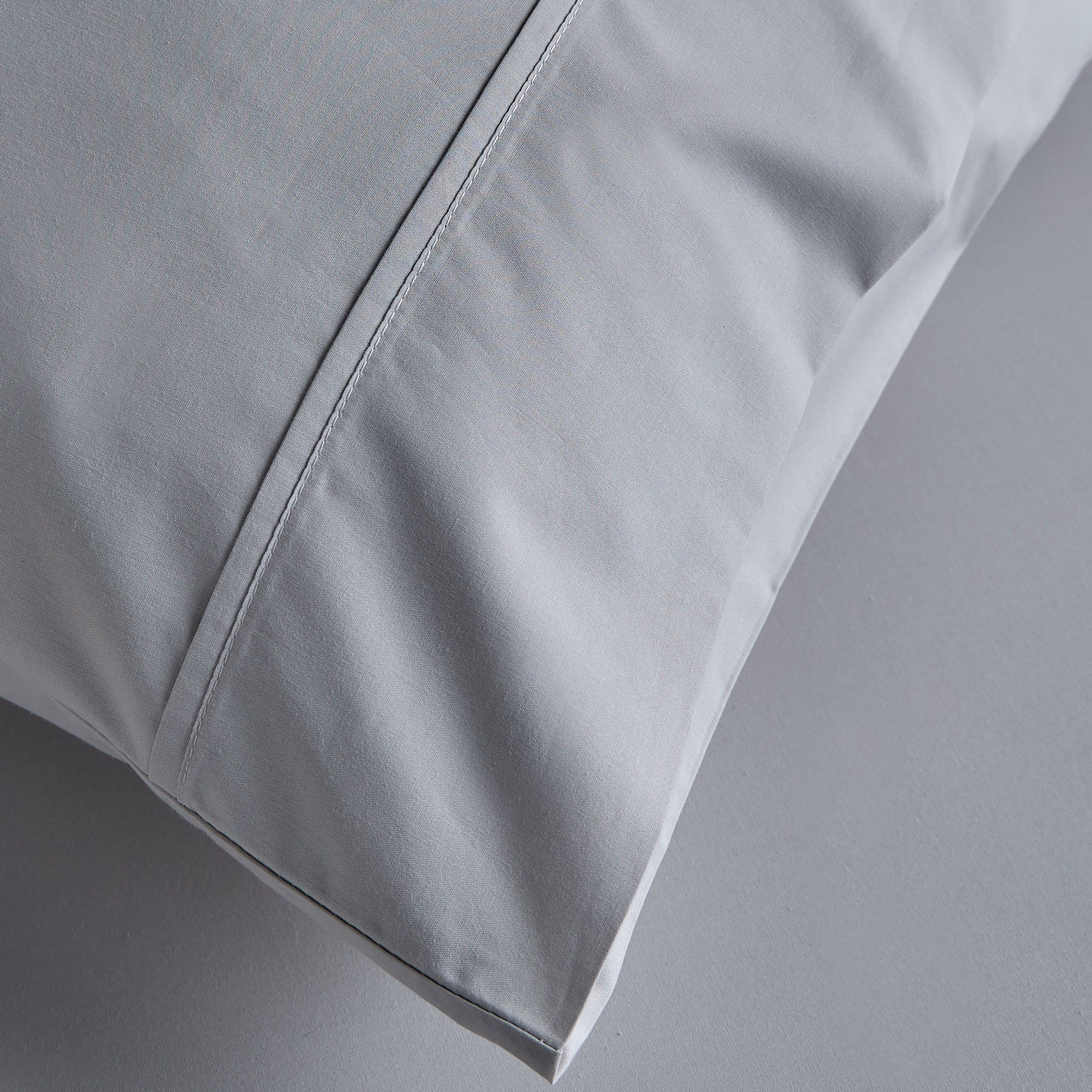 Organic Cotton Tencel Percale 3-Piece Queen Fitted Sheet Set - 160x200 cm-household-bedding-sheetsandpillowcases-fittedsheets-image-4