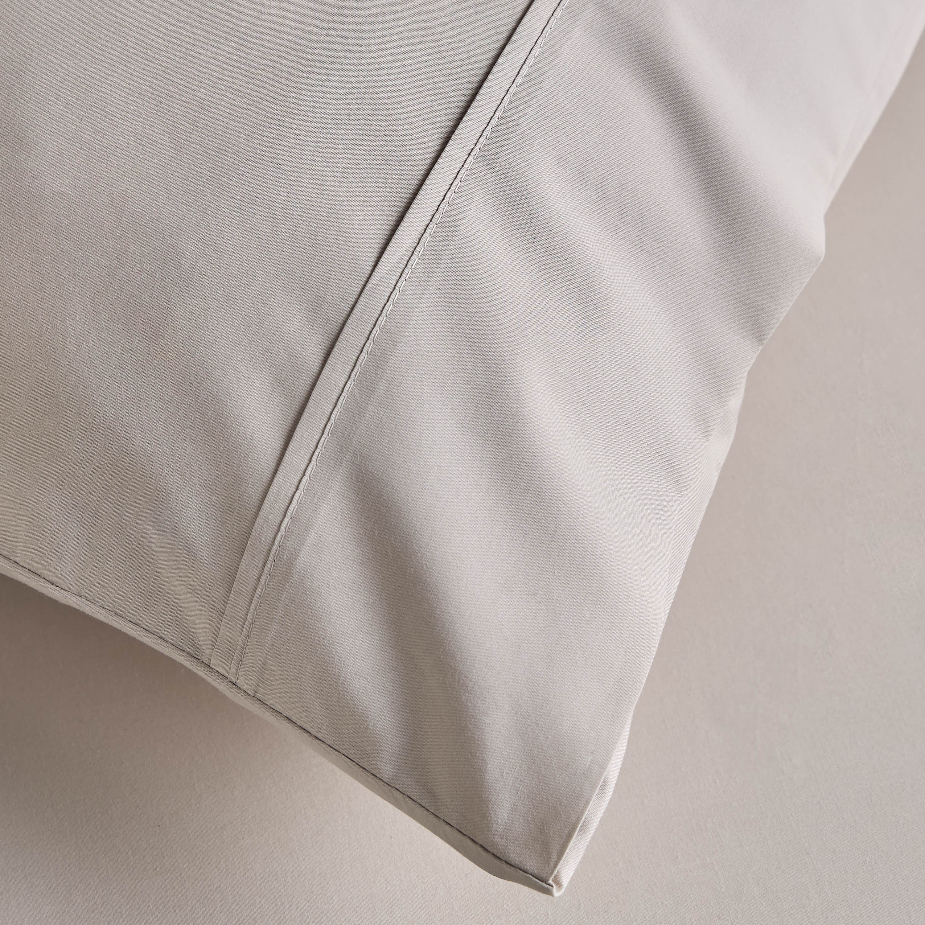 Organic Cotton Tencel Percale 3-Piece Super King Fitted Sheet Set - 200x205 cm-household-bedding-sheetsandpillowcases-fittedsheets-image-4