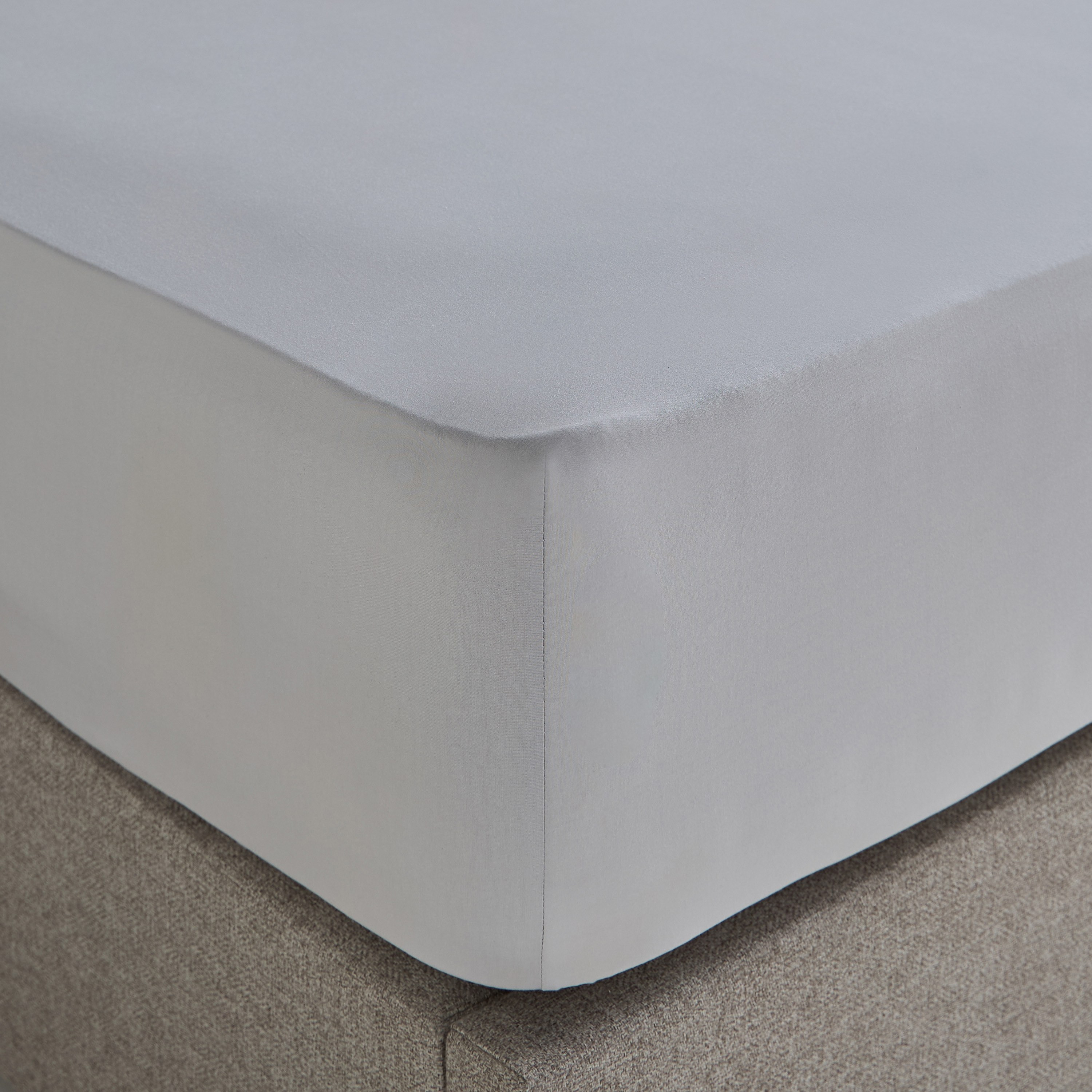 Organic Cotton Tencel Percale 3-Piece Super King Fitted Sheet Set - 200x205 cm-household-bedding-sheetsandpillowcases-fittedsheets-image-2