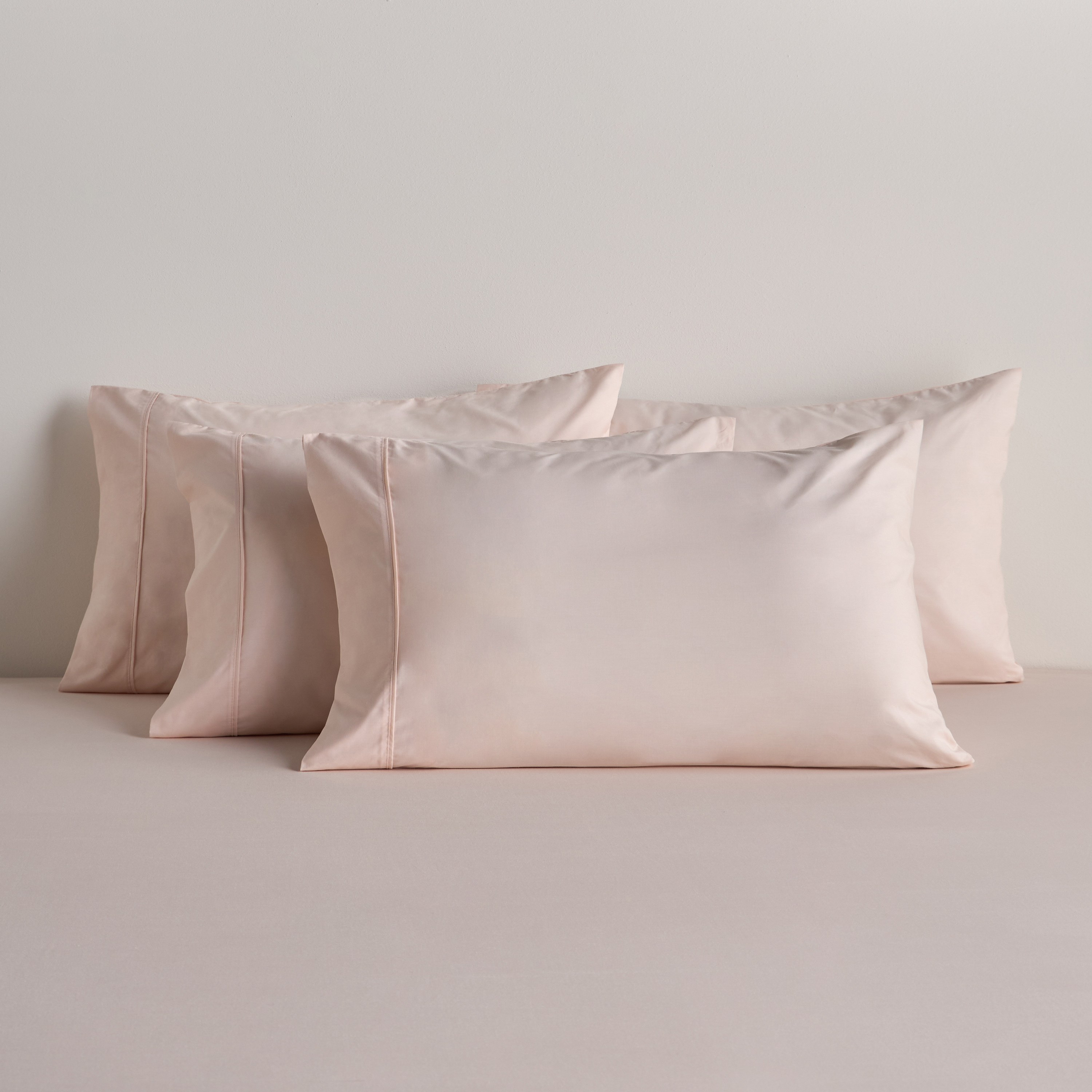 Organic Cotton Tencel Percale 4-Piece Pillowcase Set - 50x75 cm-household-bedding-sheetsandpillowcases-pillowcases-image-1